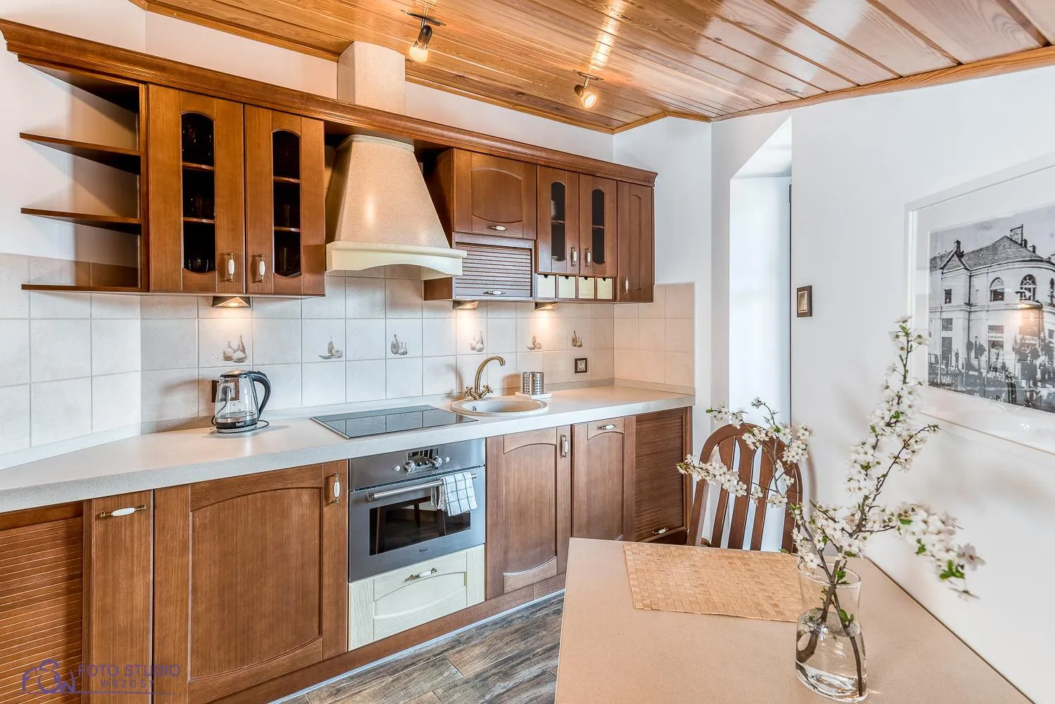 Kitchen or kitchenette in Apartamenty Zdrojowa
