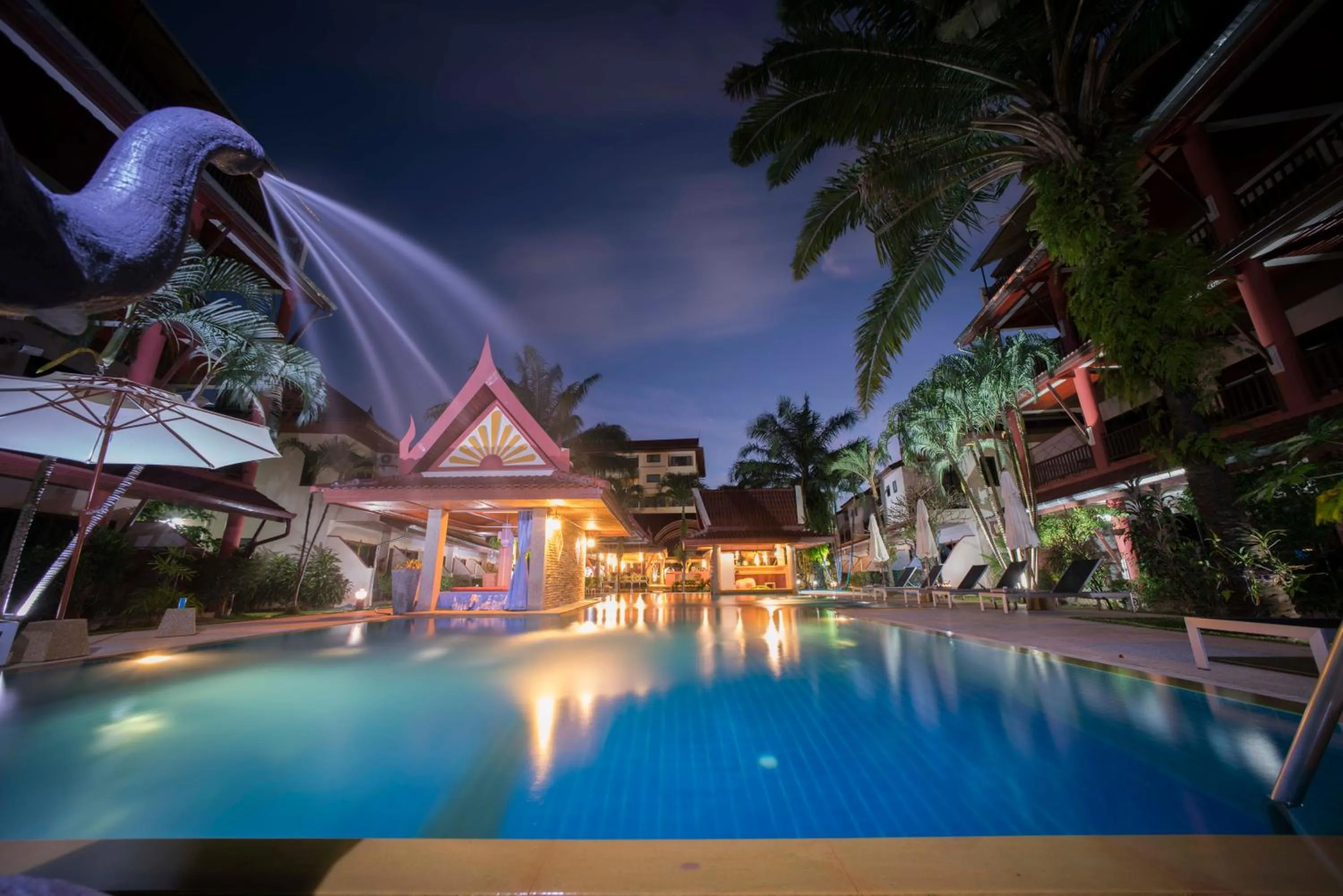 Swimming pool in Sai Rougn Residence - SHA Extra Plus