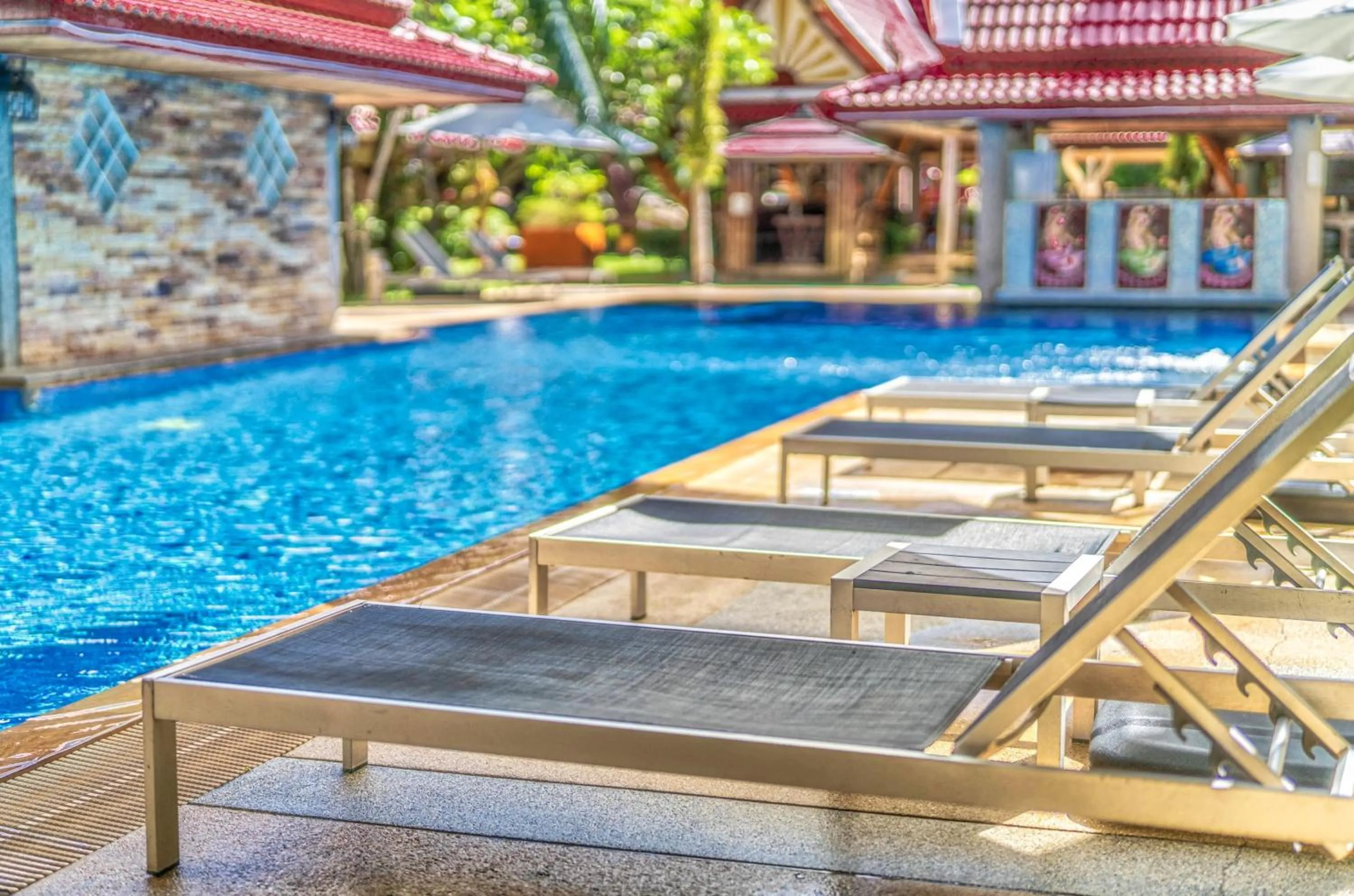 Swimming pool in Sai Rougn Residence - SHA Extra Plus