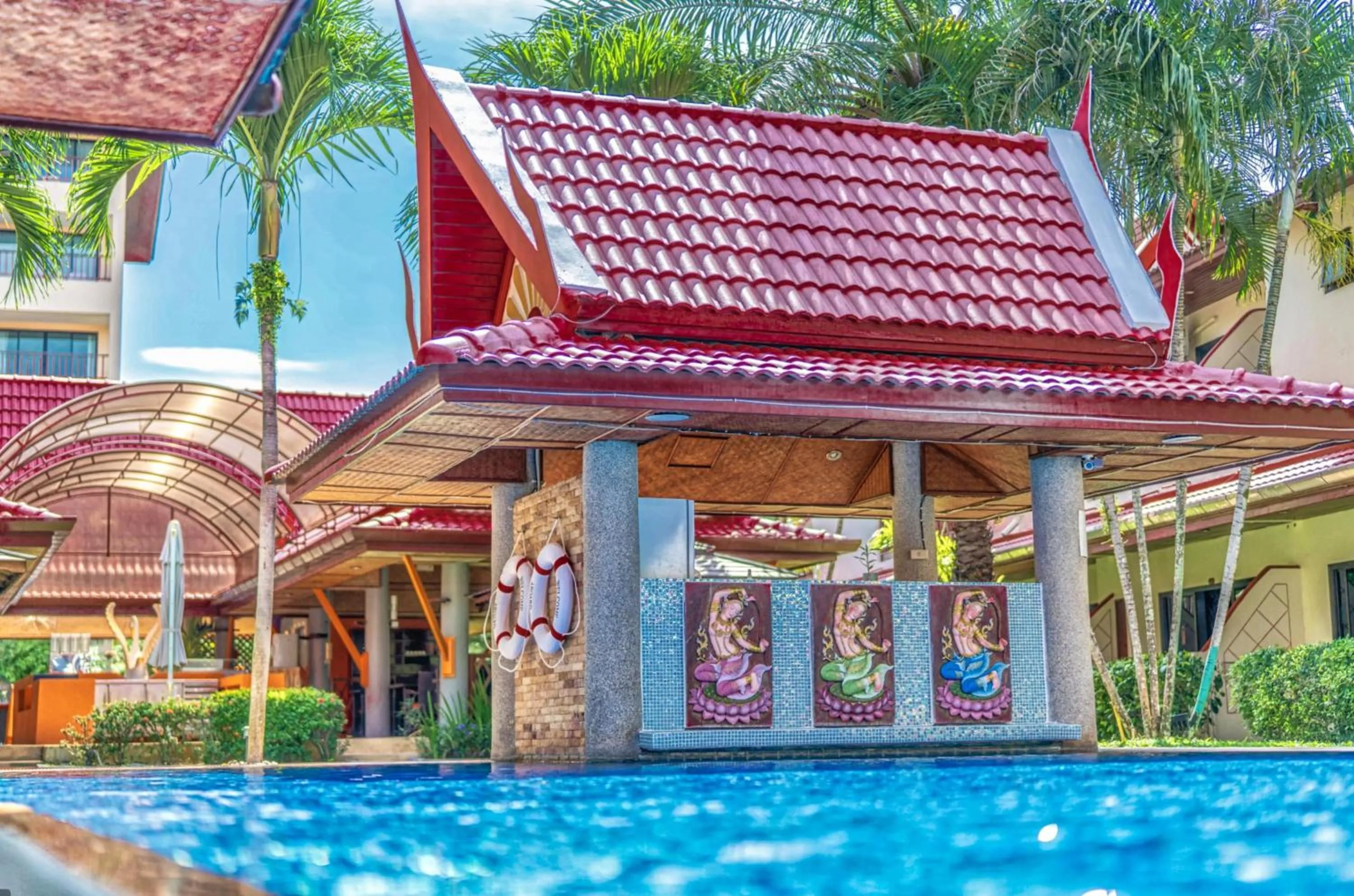 Garden view in Sai Rougn Residence - SHA Extra Plus