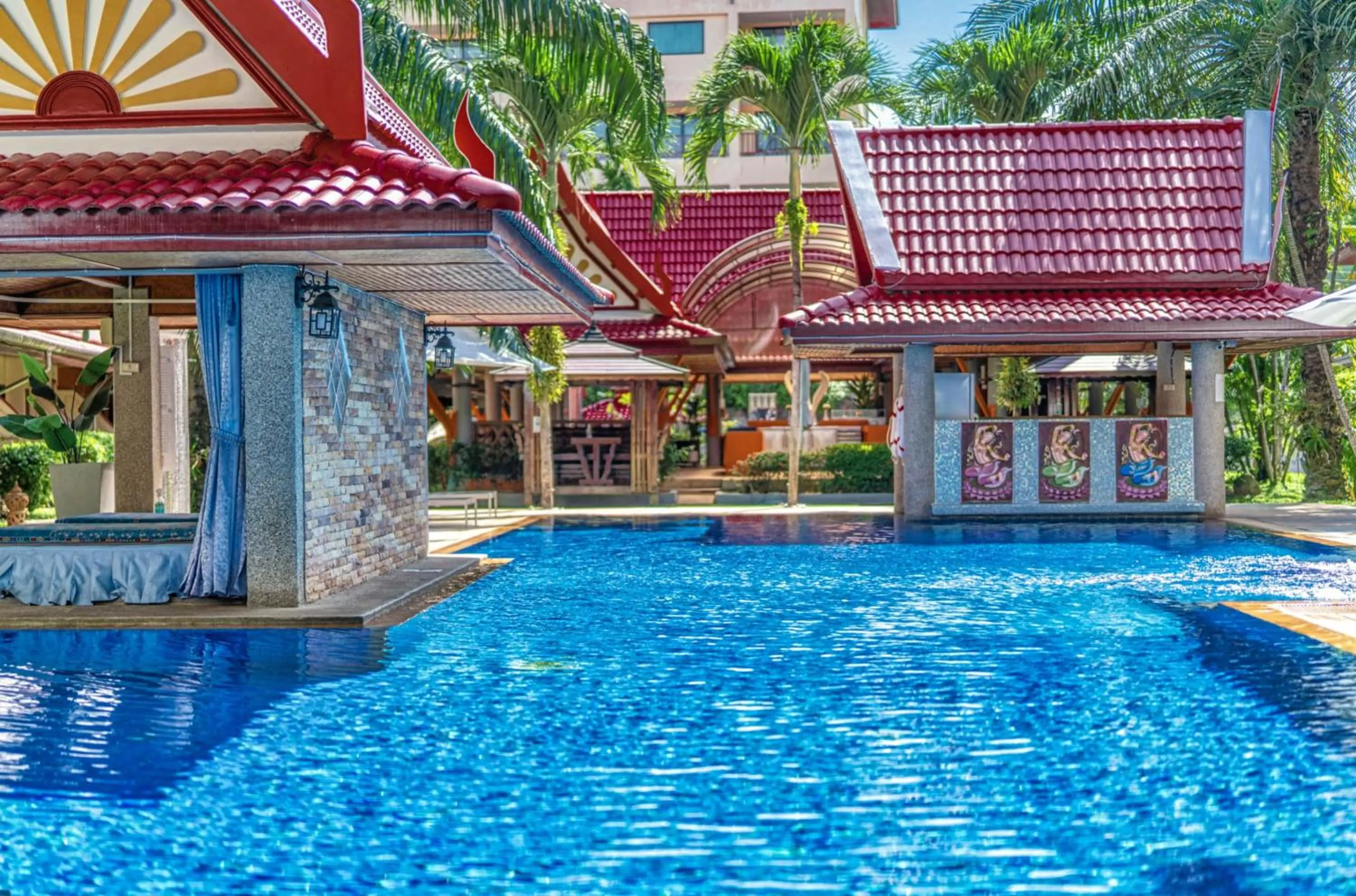 Pool view in Sai Rougn Residence - SHA Extra Plus