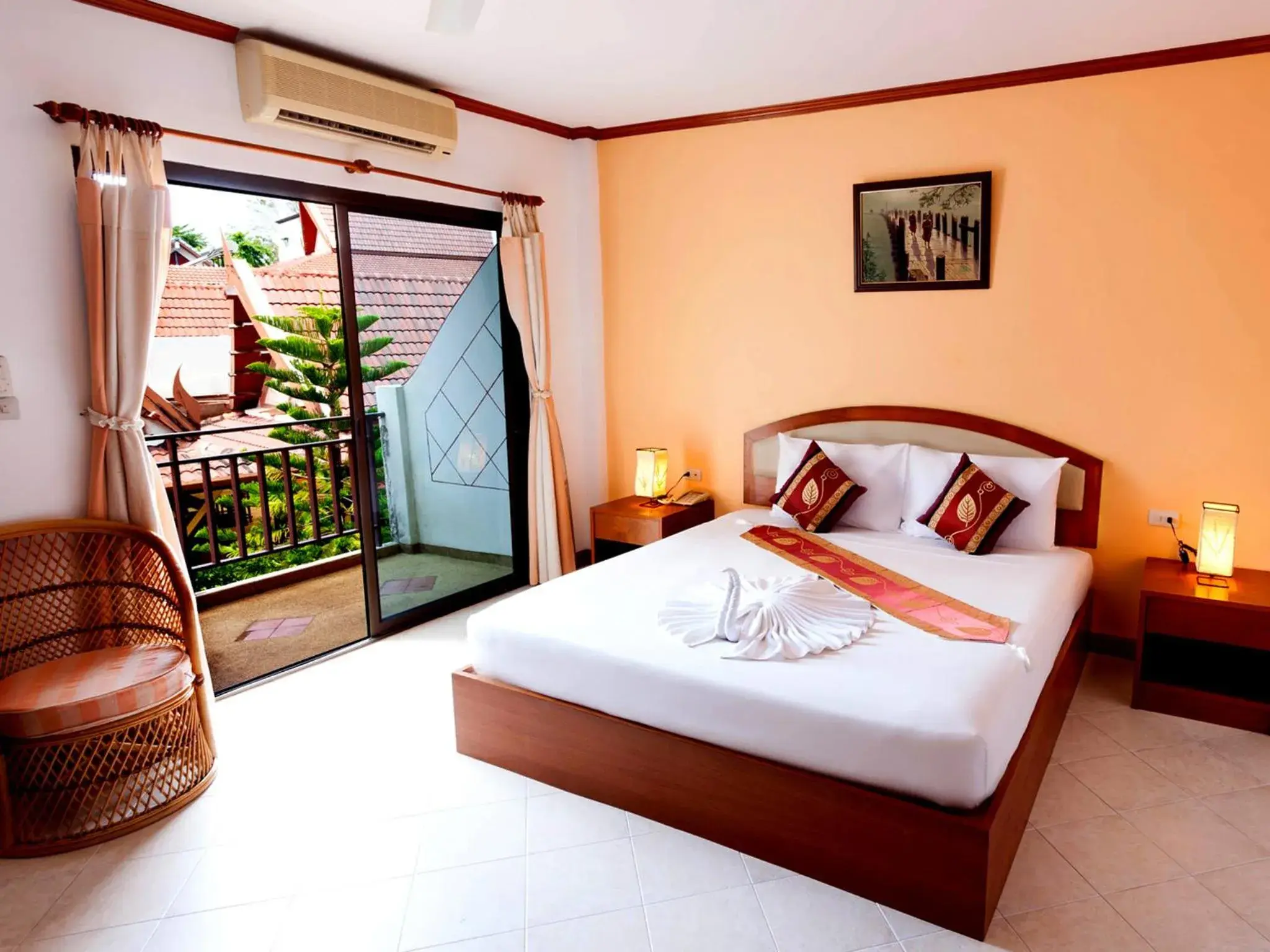 Bed in Sai Rougn Residence - SHA Extra Plus Bed in Sai Rougn Residence - SHA Extra Plus