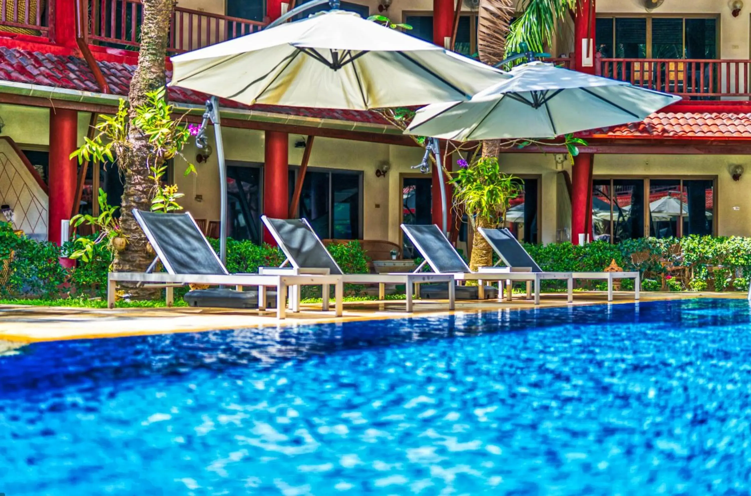 Swimming pool in Sai Rougn Residence - SHA Extra Plus Swimming pool in Sai Rougn Residence - SHA Extra Plus