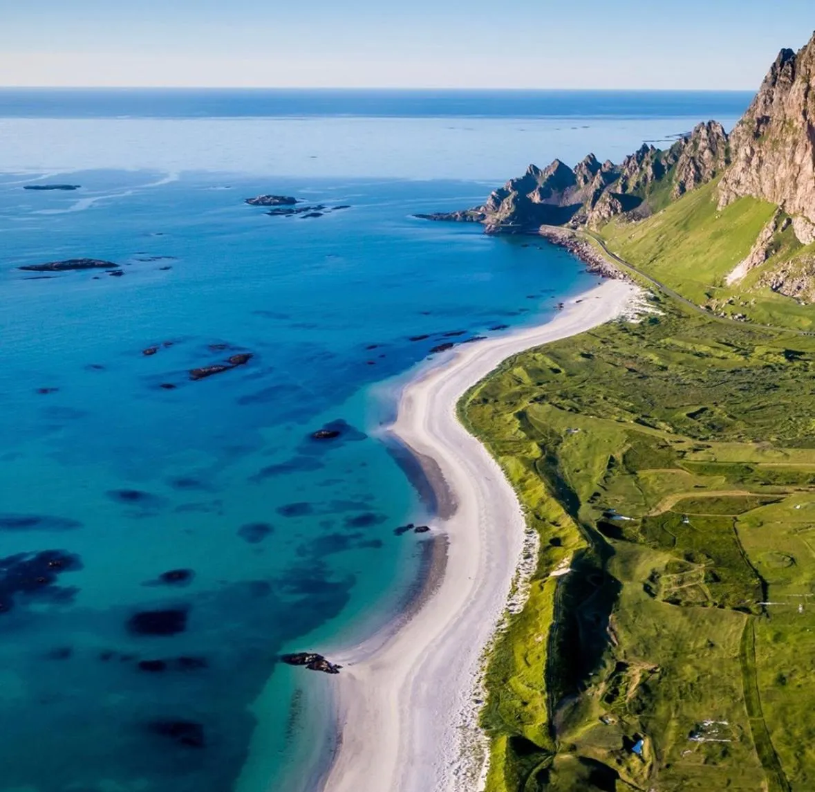 Hiking in Grønnbuene Rorbu Hotel