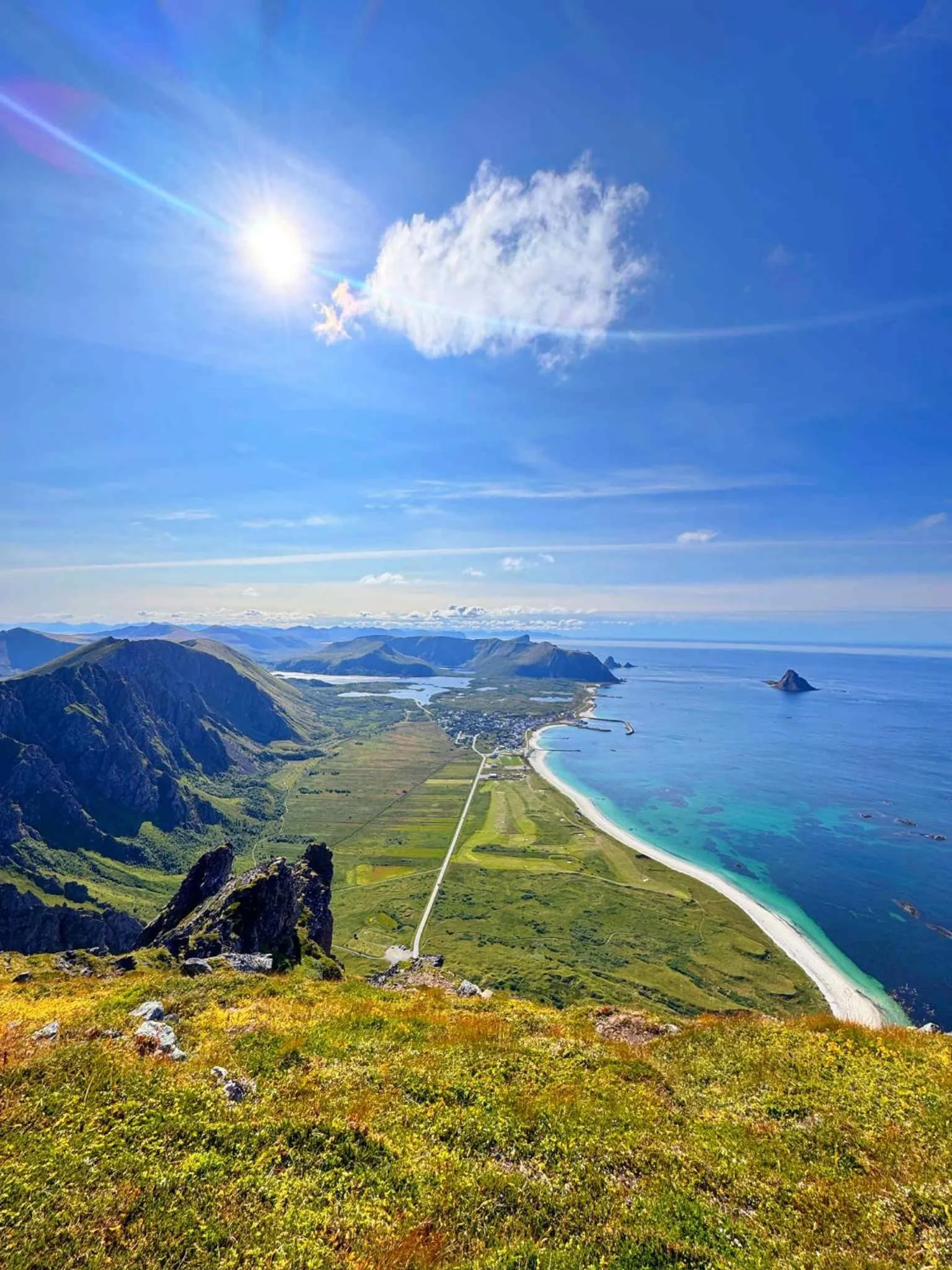 Hiking in Grønnbuene Rorbu Hotel