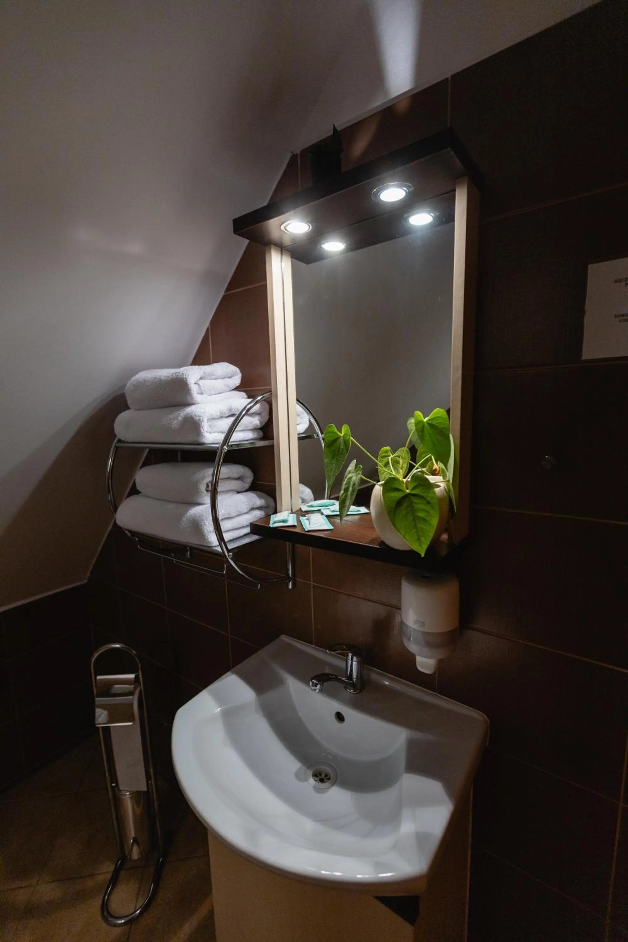 Bathroom in Hotel Aslan