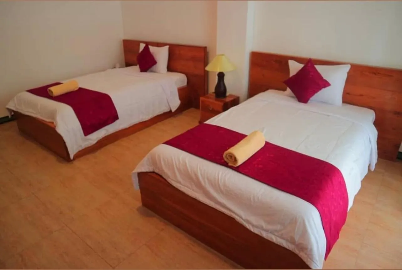 Bedroom, Bed in Ayu Laba Beach Villa and Resto