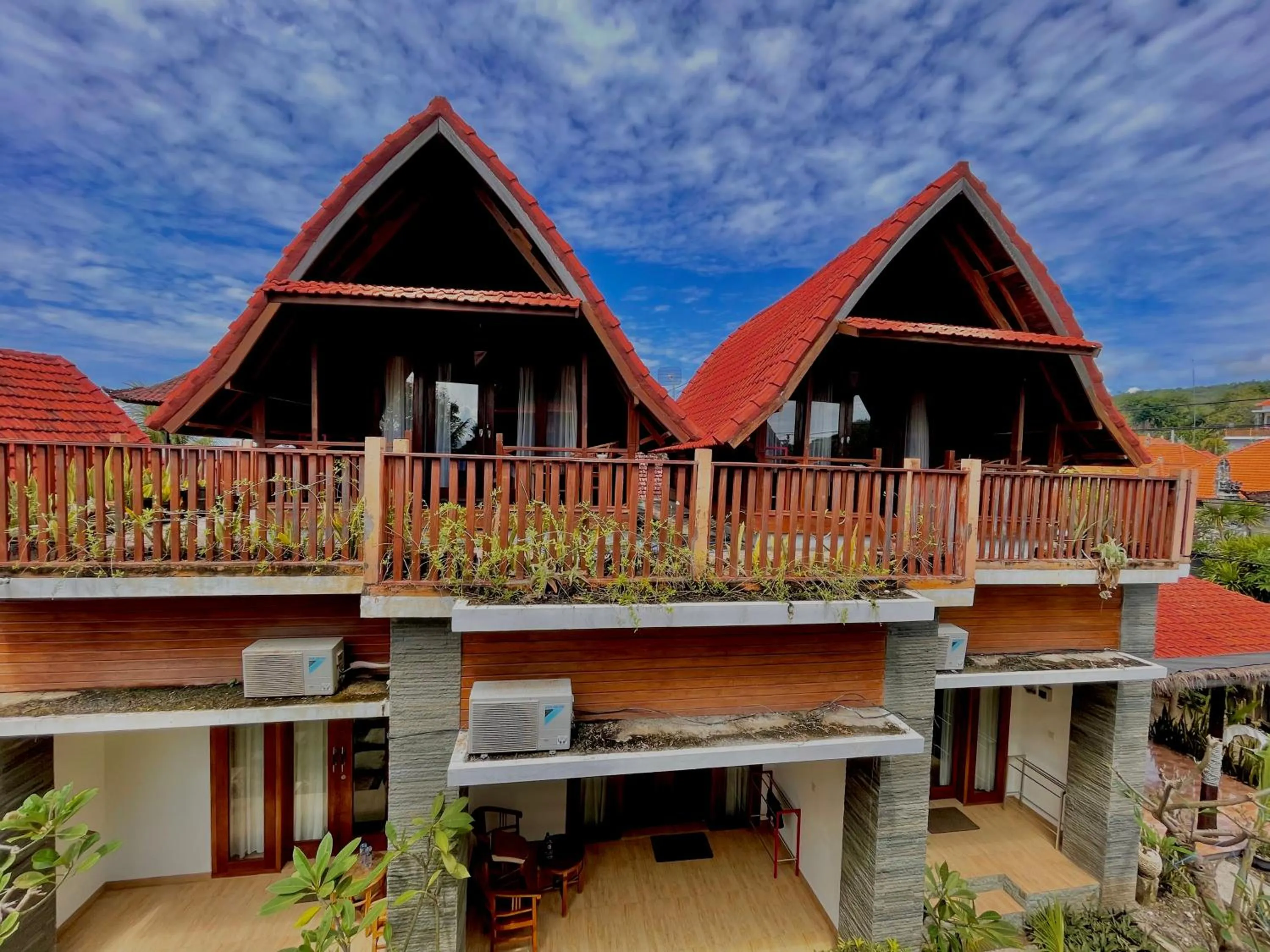 Property building in Ayu Laba Beach Villa and Resto