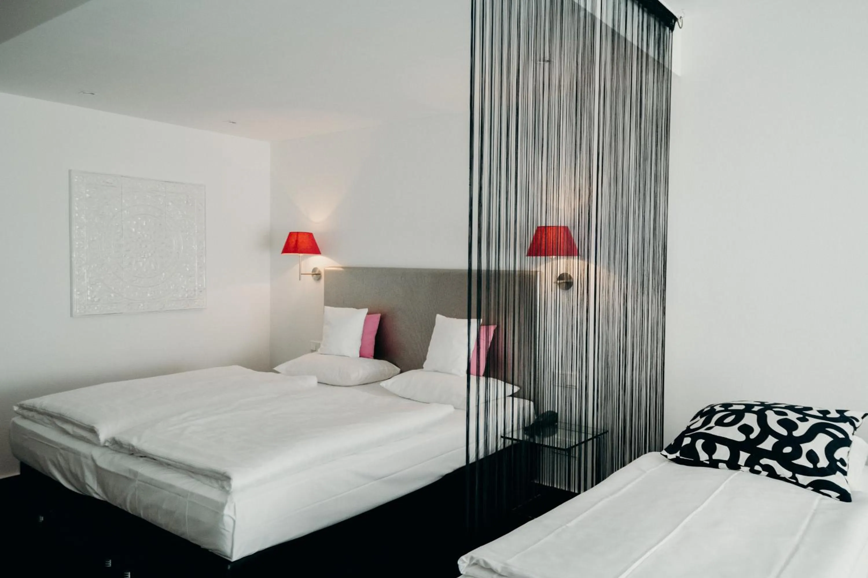 Bed in Hotel Crystal