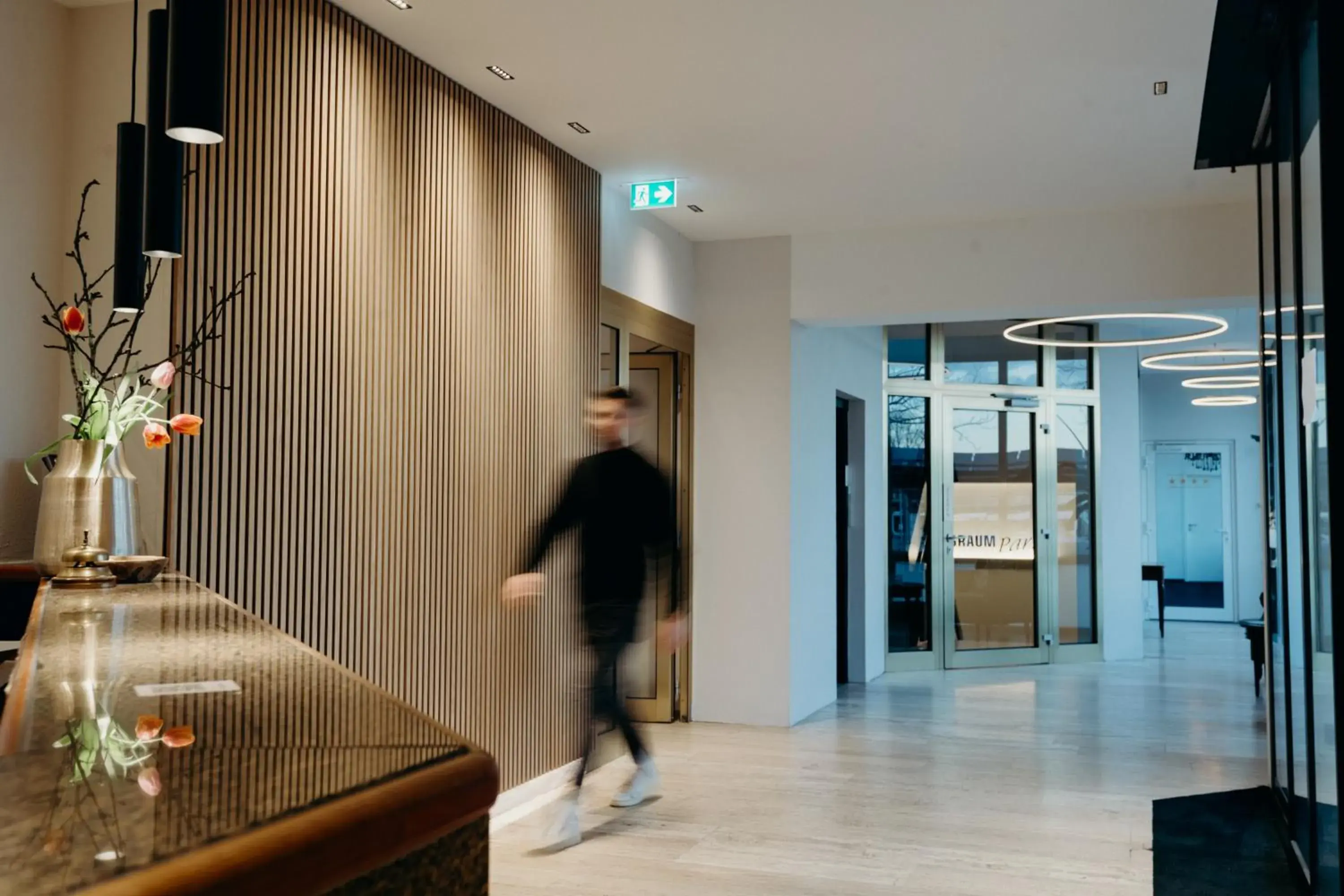 Lobby or reception in Hotel Crystal