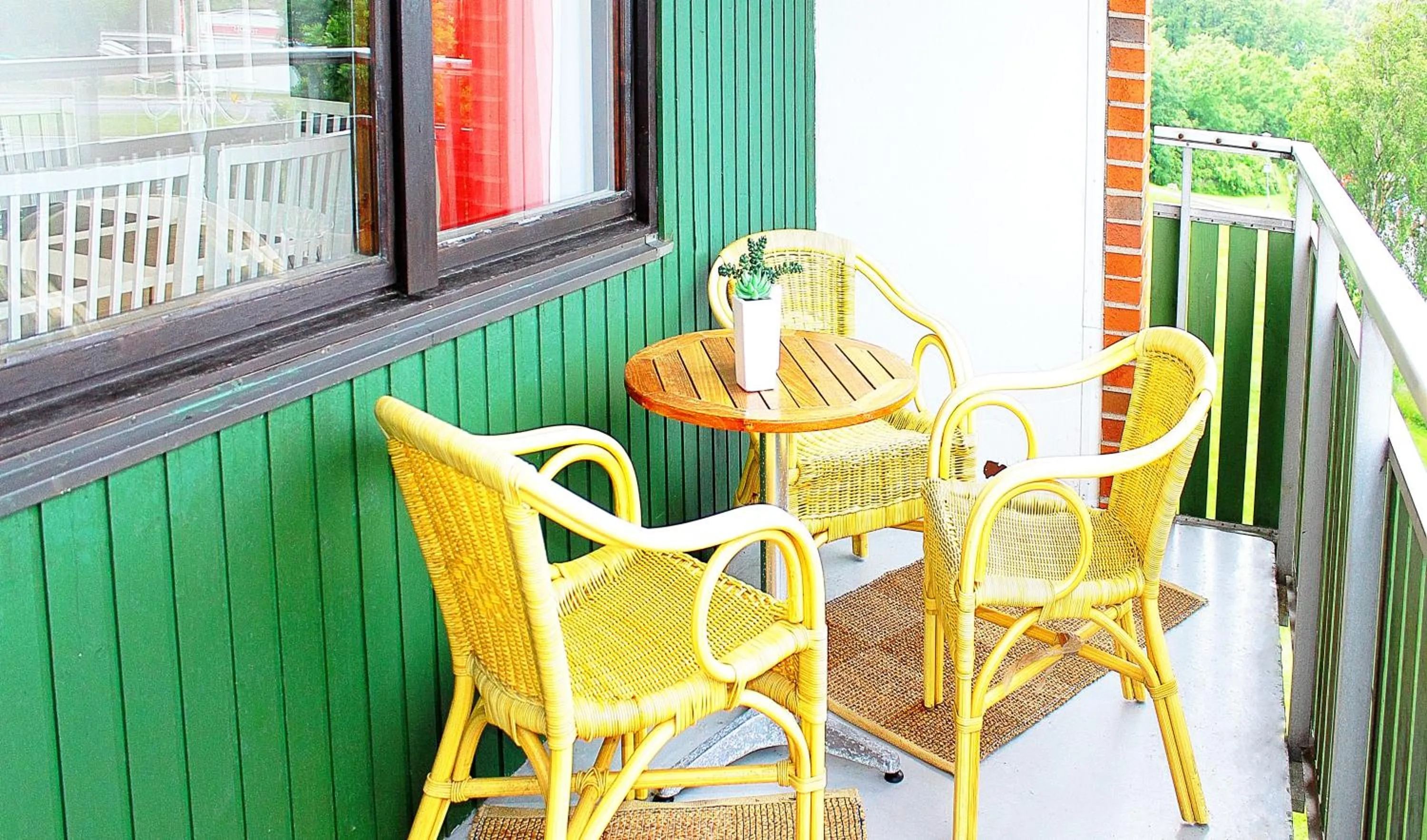 Balcony/Terrace in Fjordhotellet