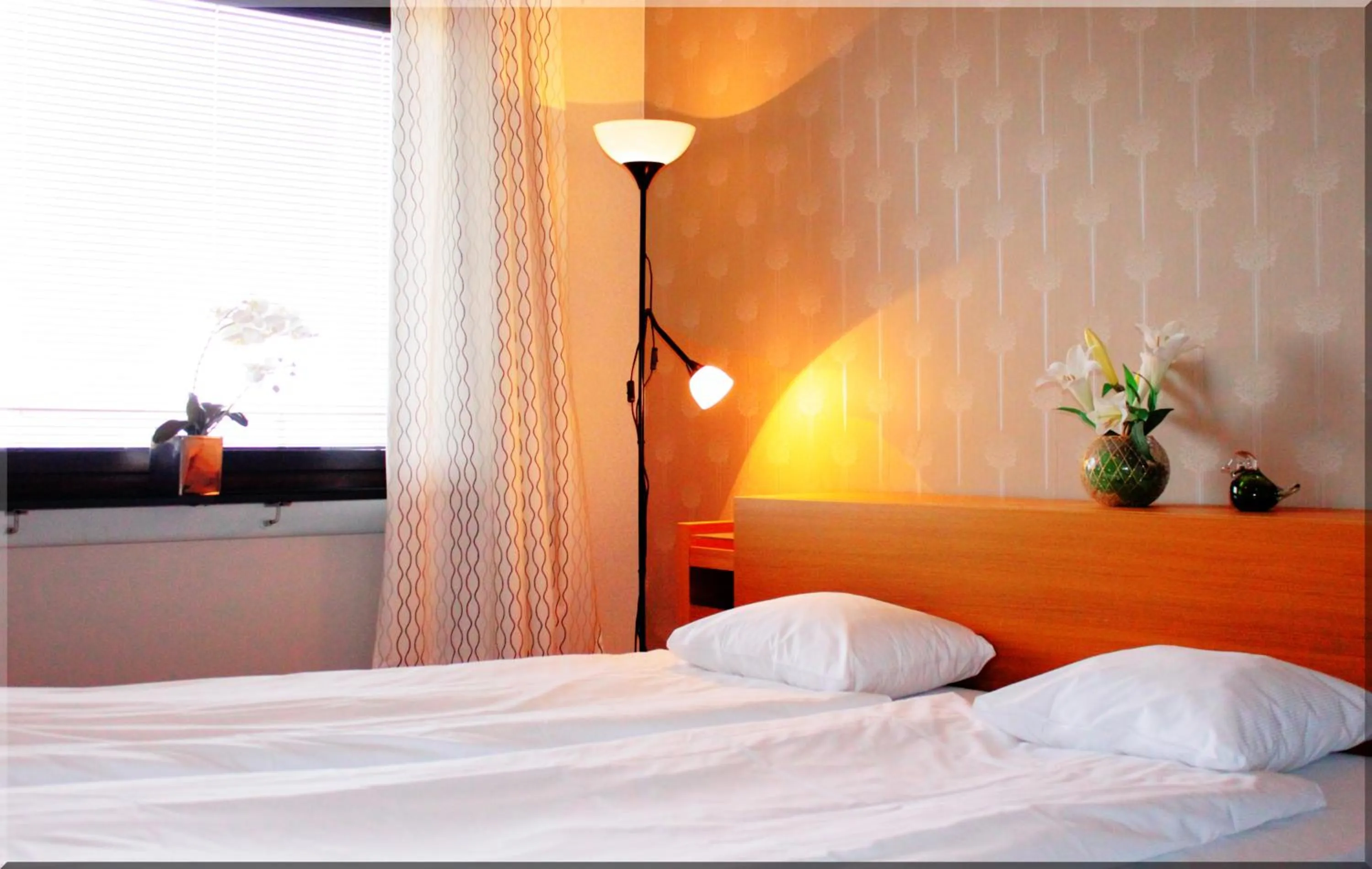 Bed in Fjordhotellet