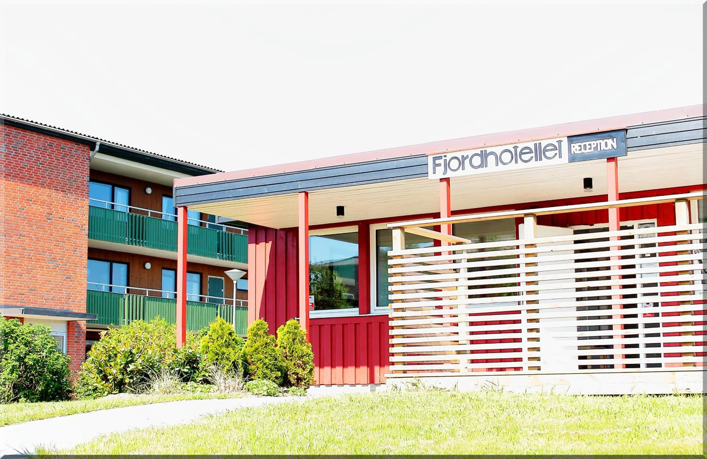 Facade/entrance in Fjordhotellet