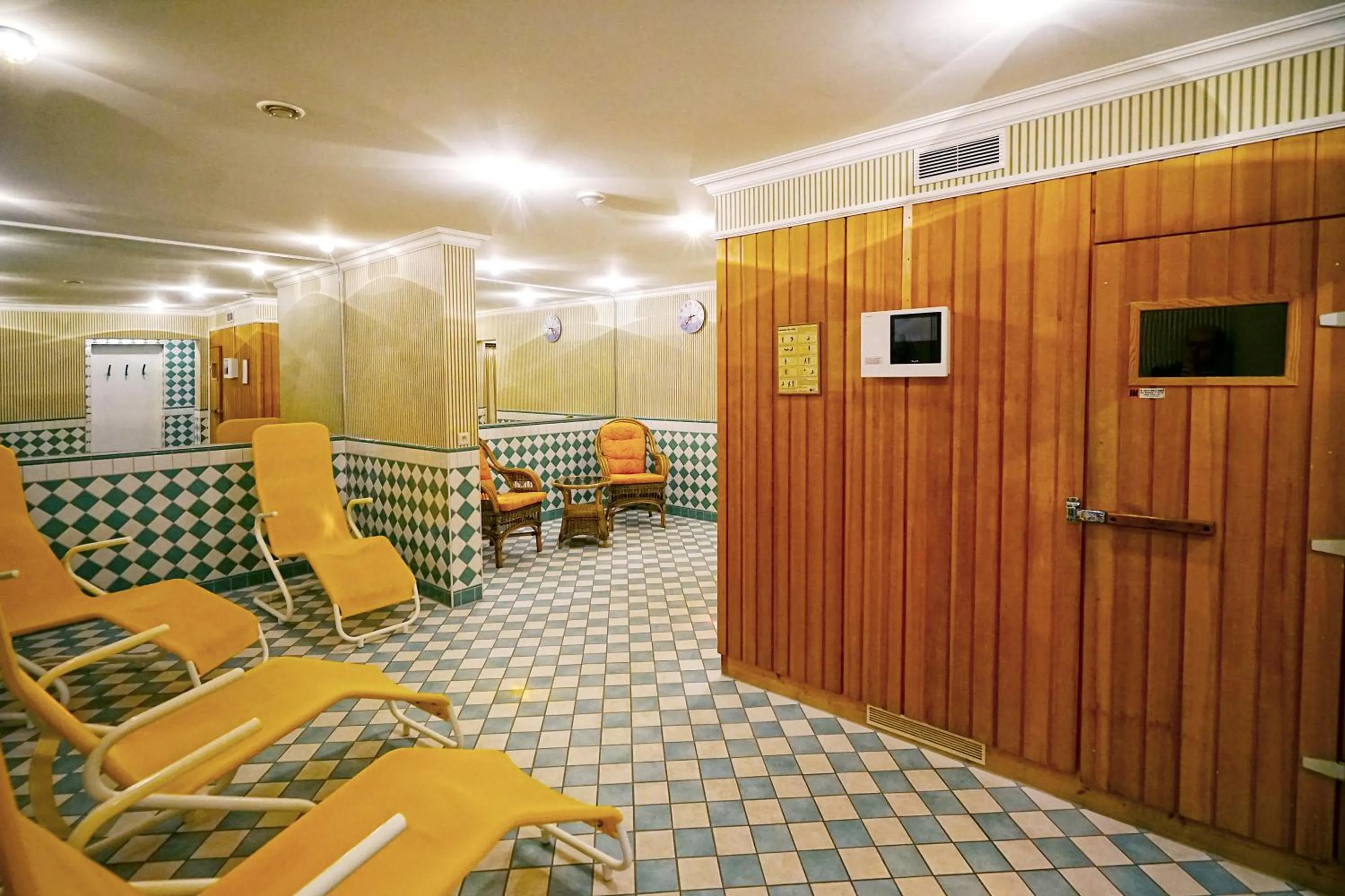 Sauna in Hotel Appartement Landhaus Stutzi - Hotel Strandperle