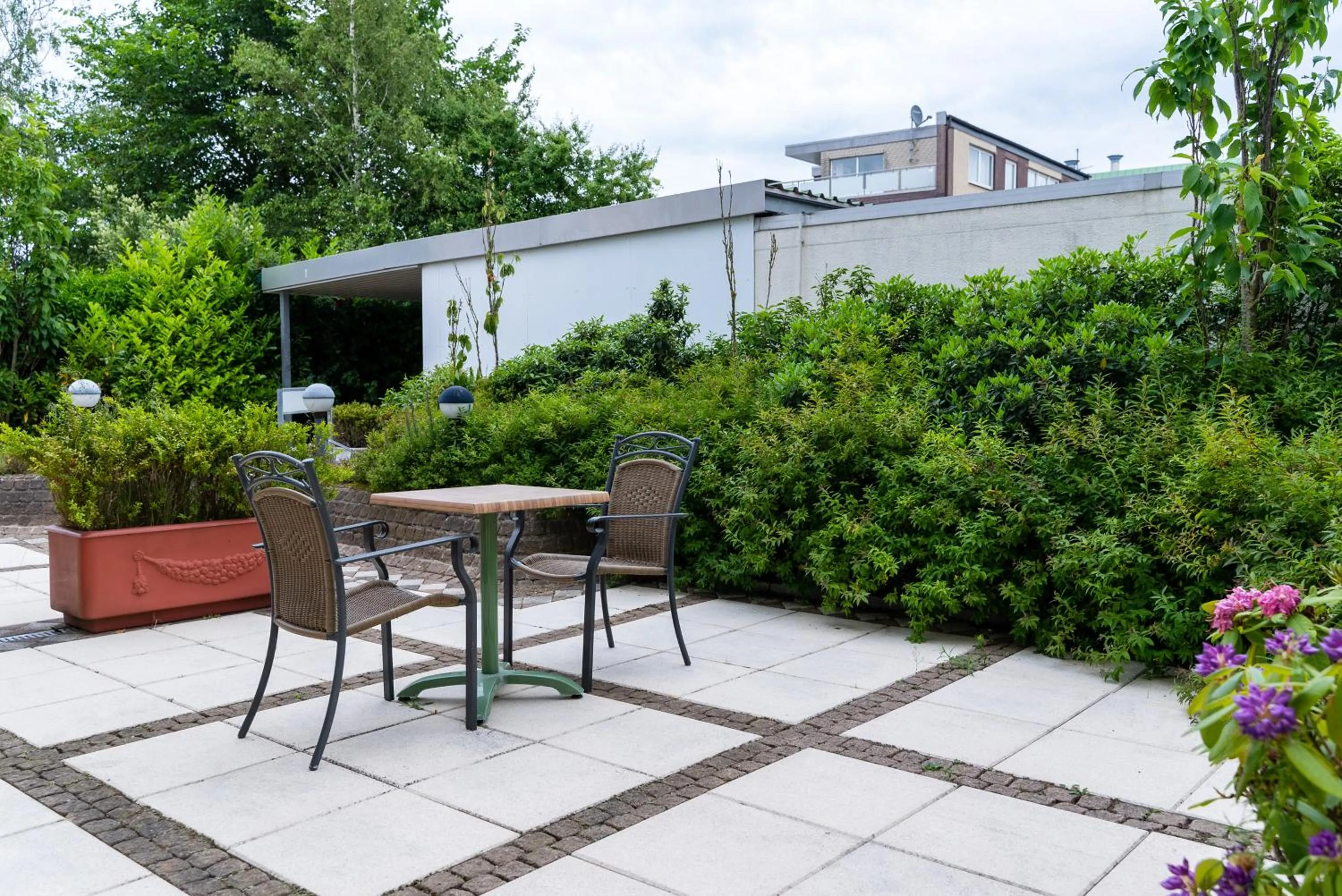 Balcony/Terrace in Hotel Appartement Landhaus Stutzi - Hotel Strandperle
