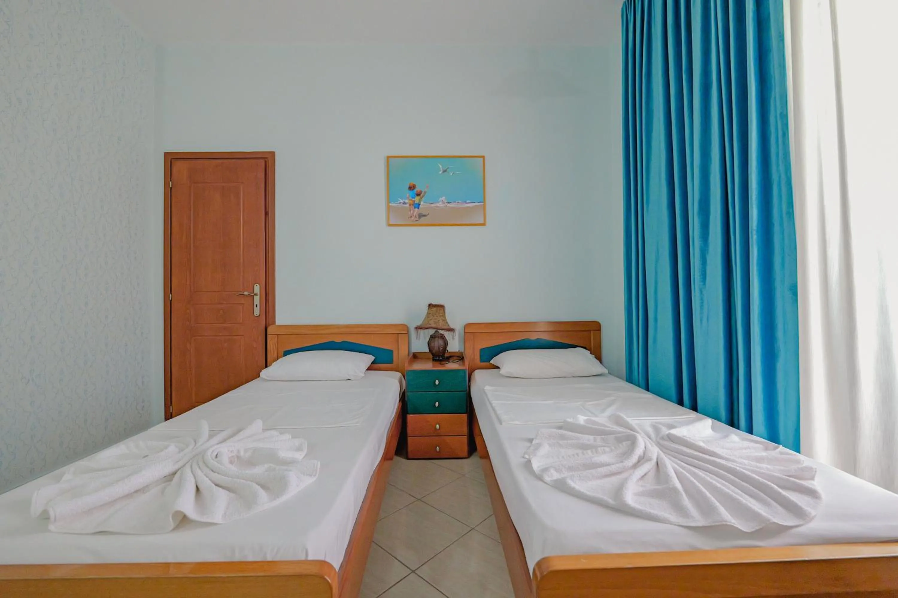 Bed in Hotel Divo Palace