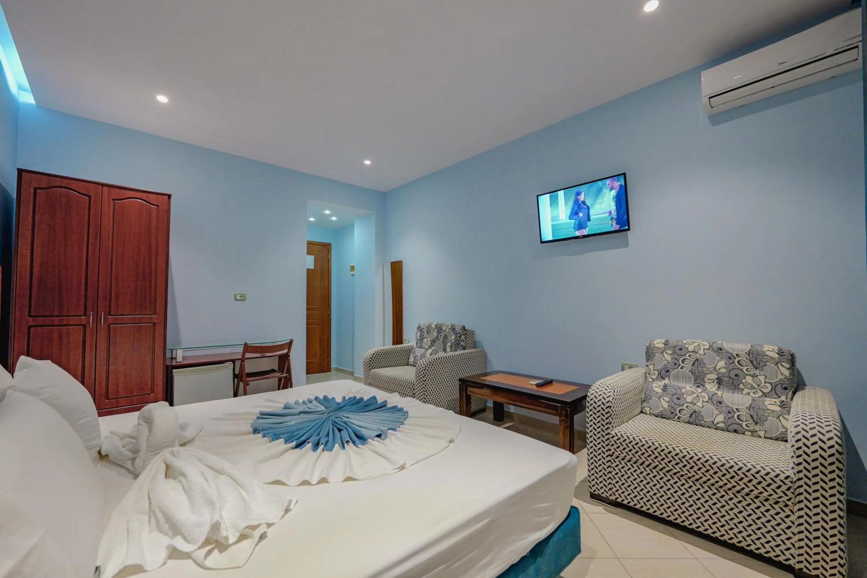 Bed in Hotel Divo Palace