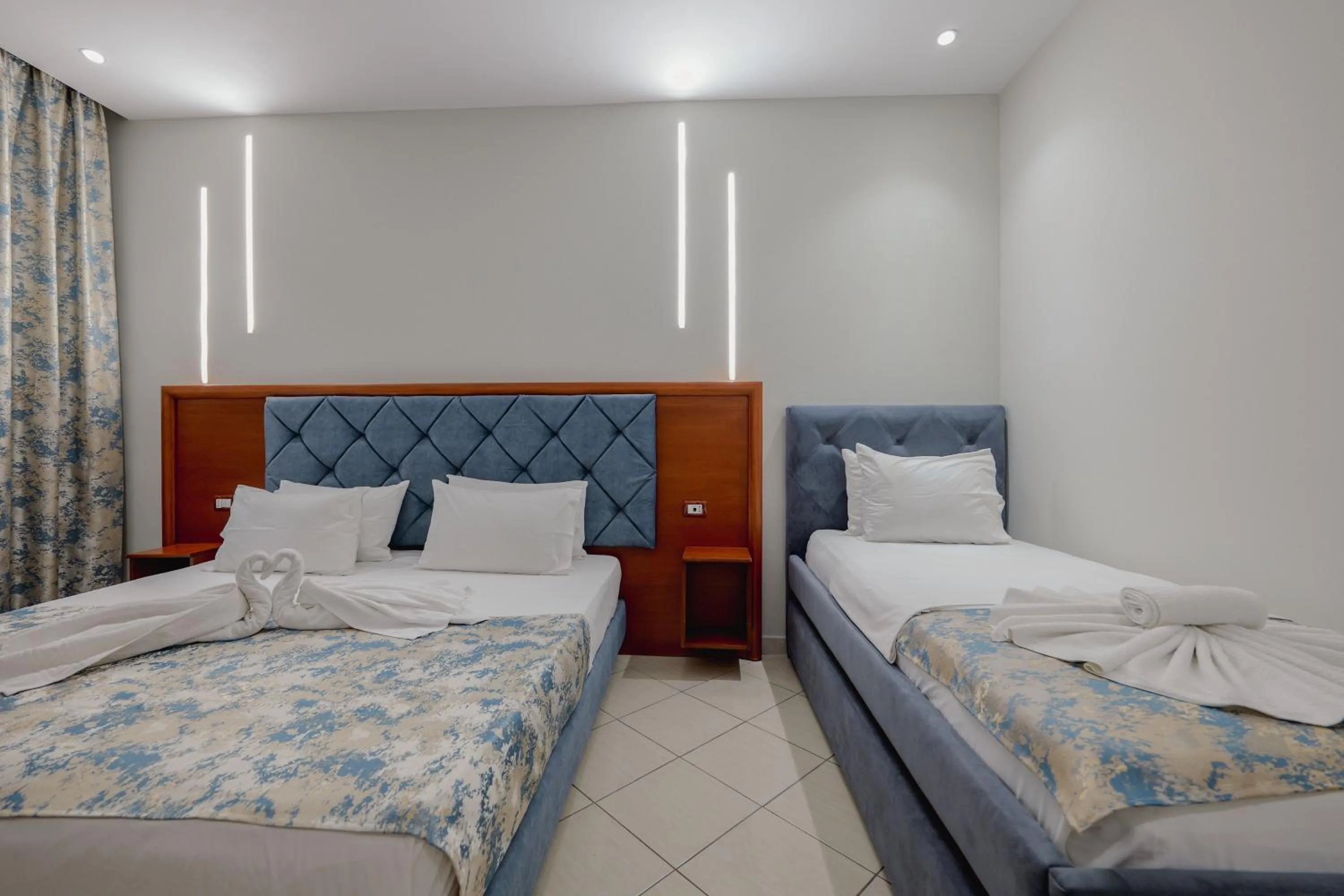 Bed in Hotel Divo Palace