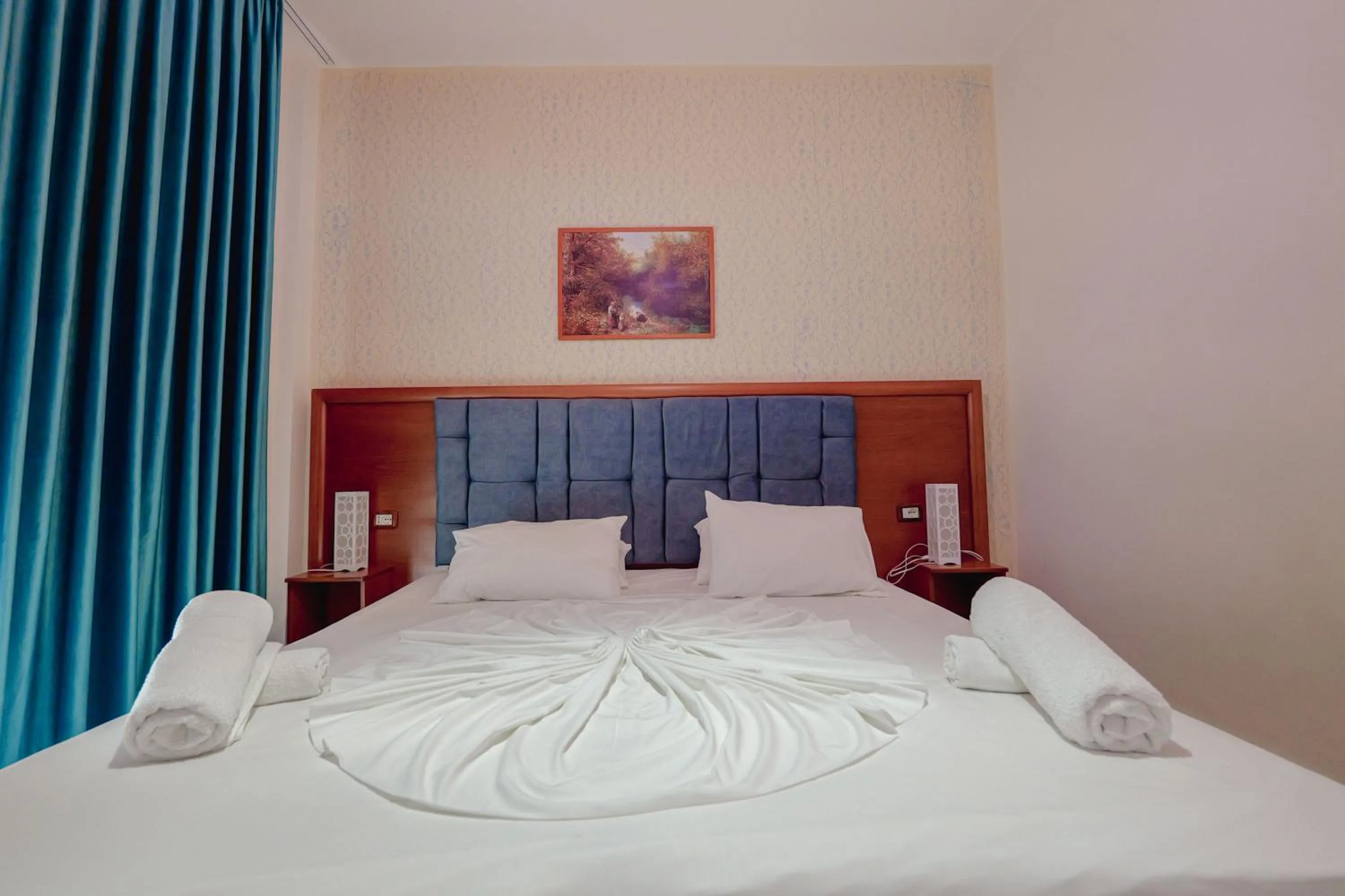 Bed in Hotel Divo Palace