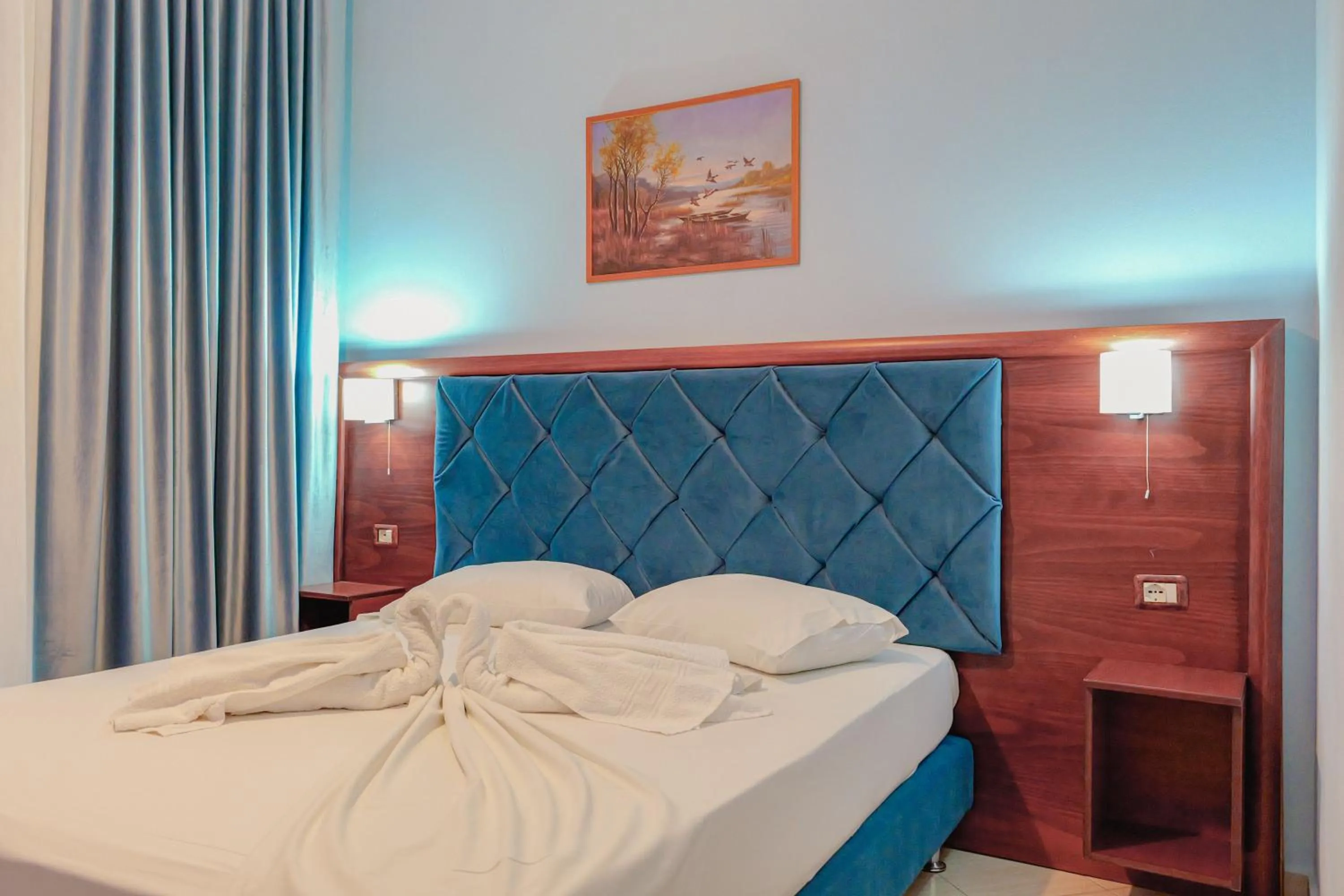 Bed in Hotel Divo Palace