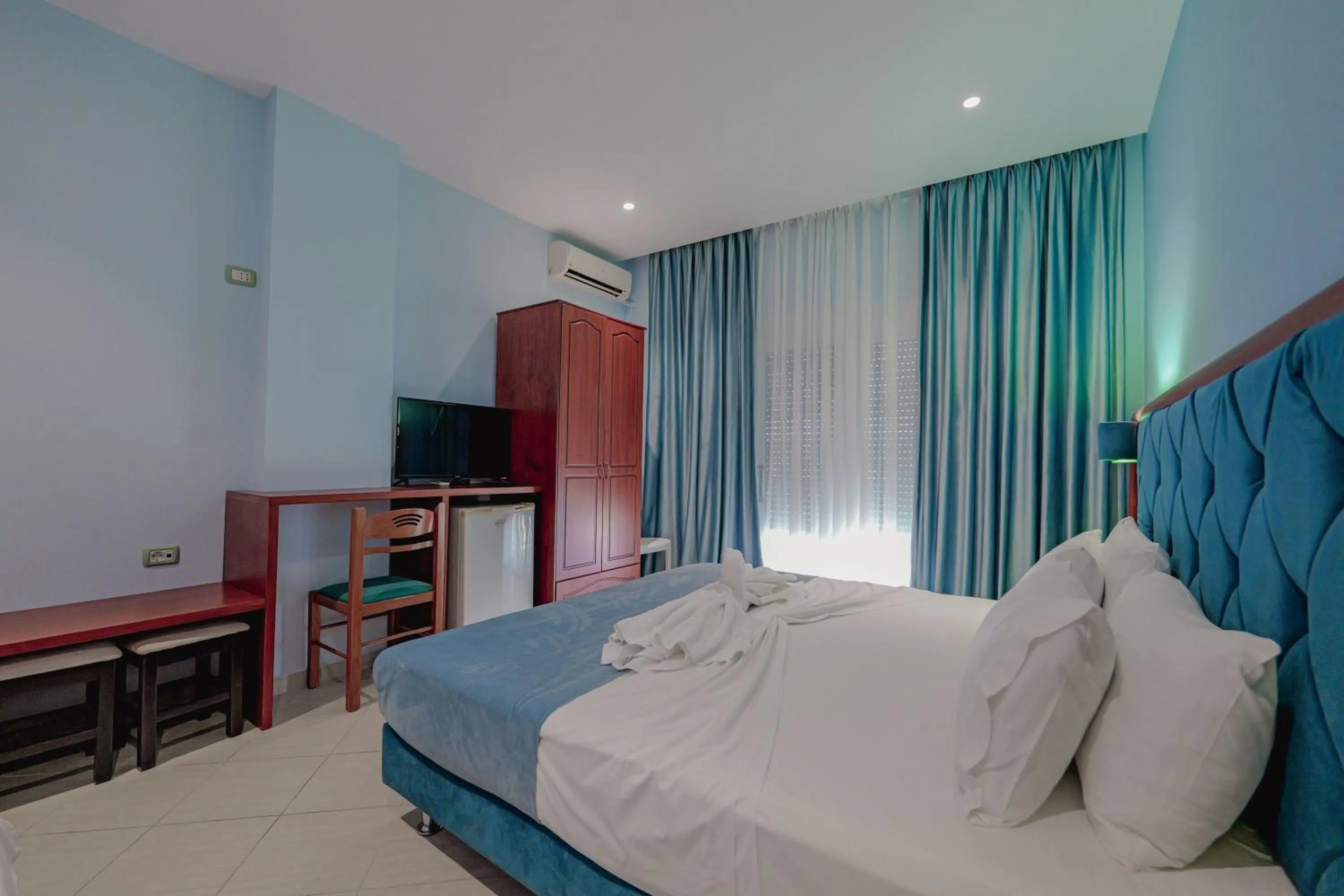 Bed in Hotel Divo Palace