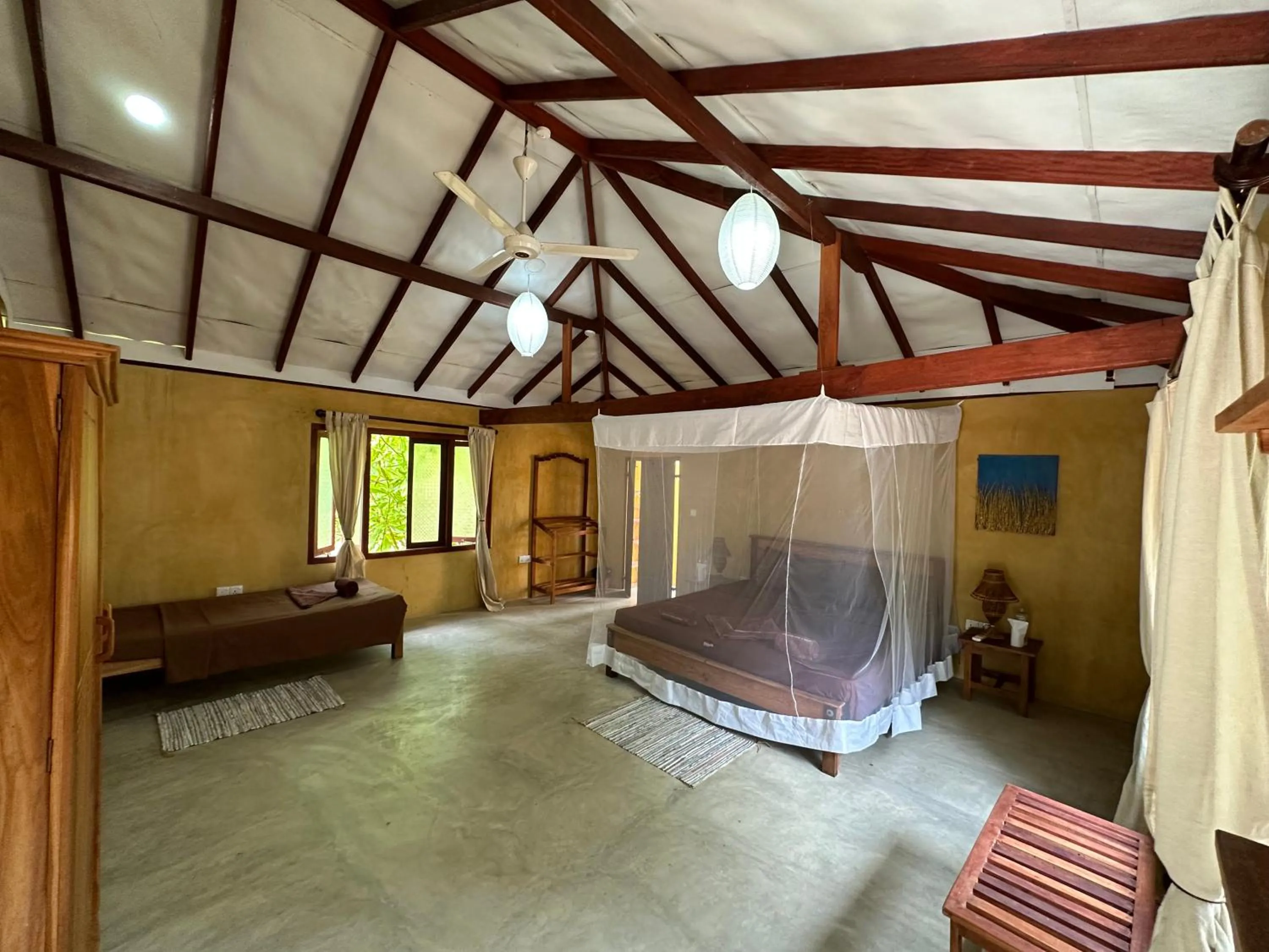 Bed in Kitelantis Hotel and Resort