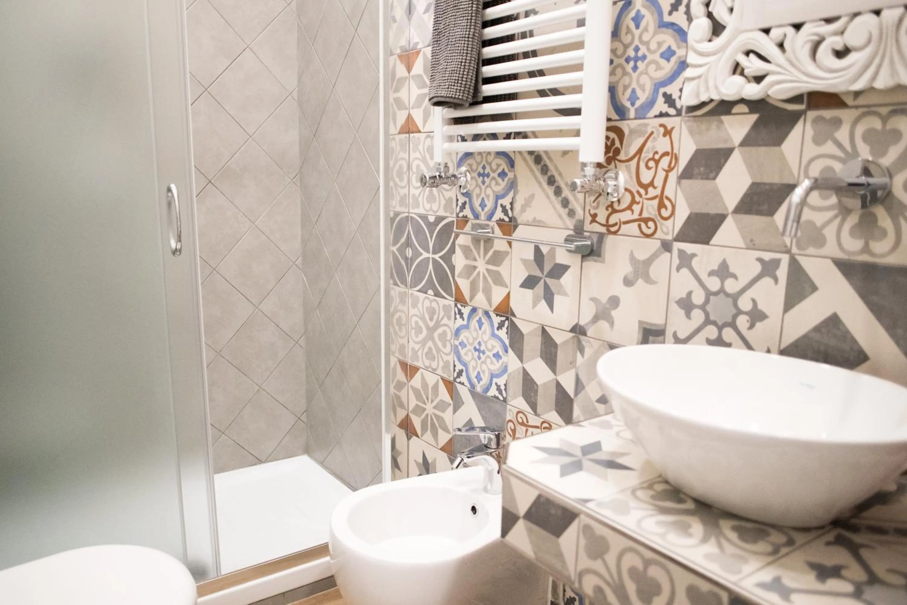 Bathroom in Relais Villa Italia