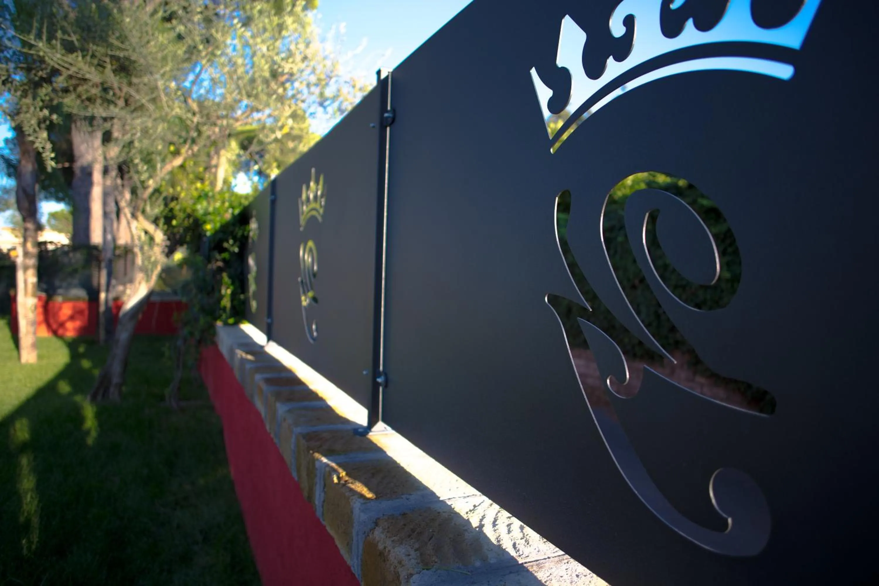 Garden view in Relais Villa Italia