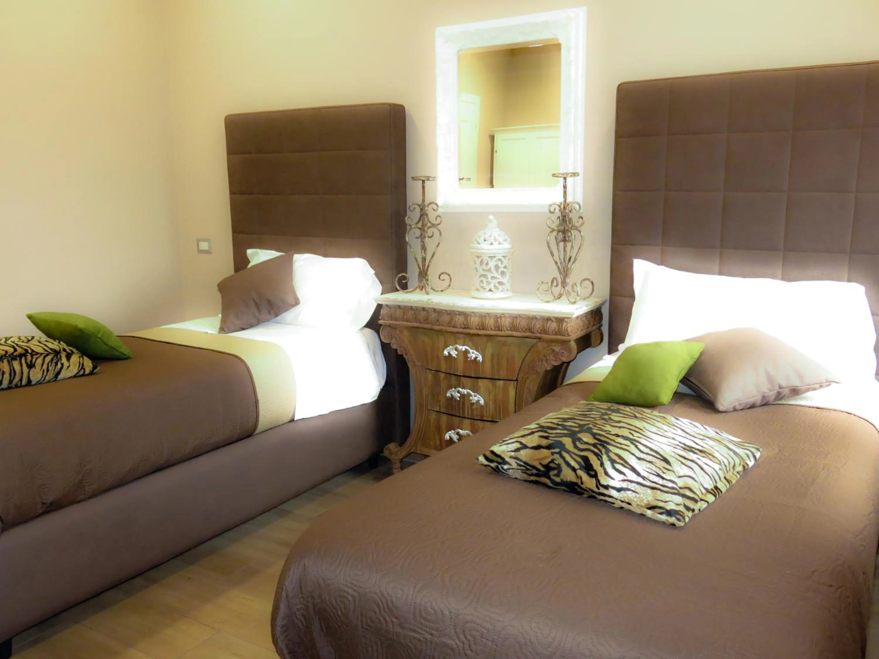 Bed in Relais Villa Italia