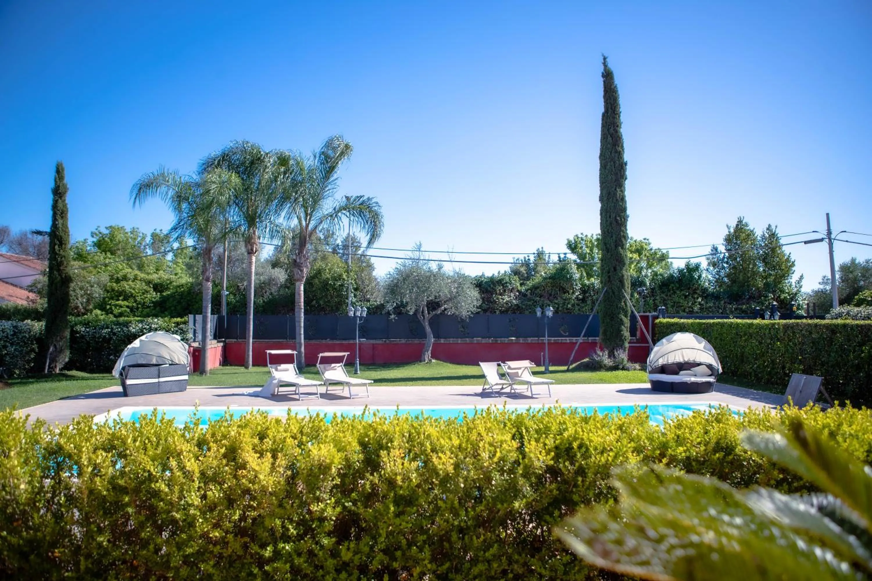 Swimming pool in Relais Villa Italia