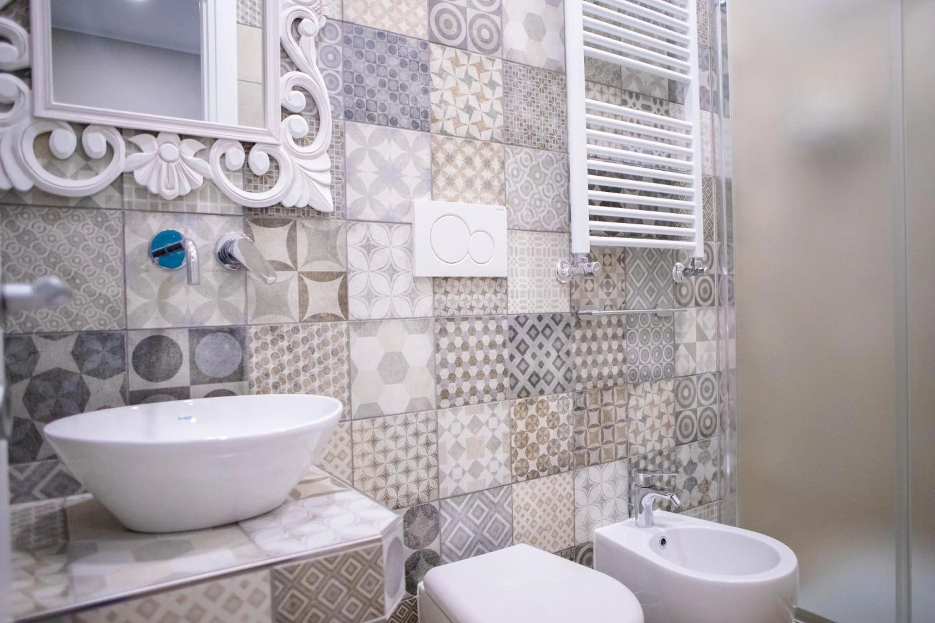 Bathroom in Relais Villa Italia