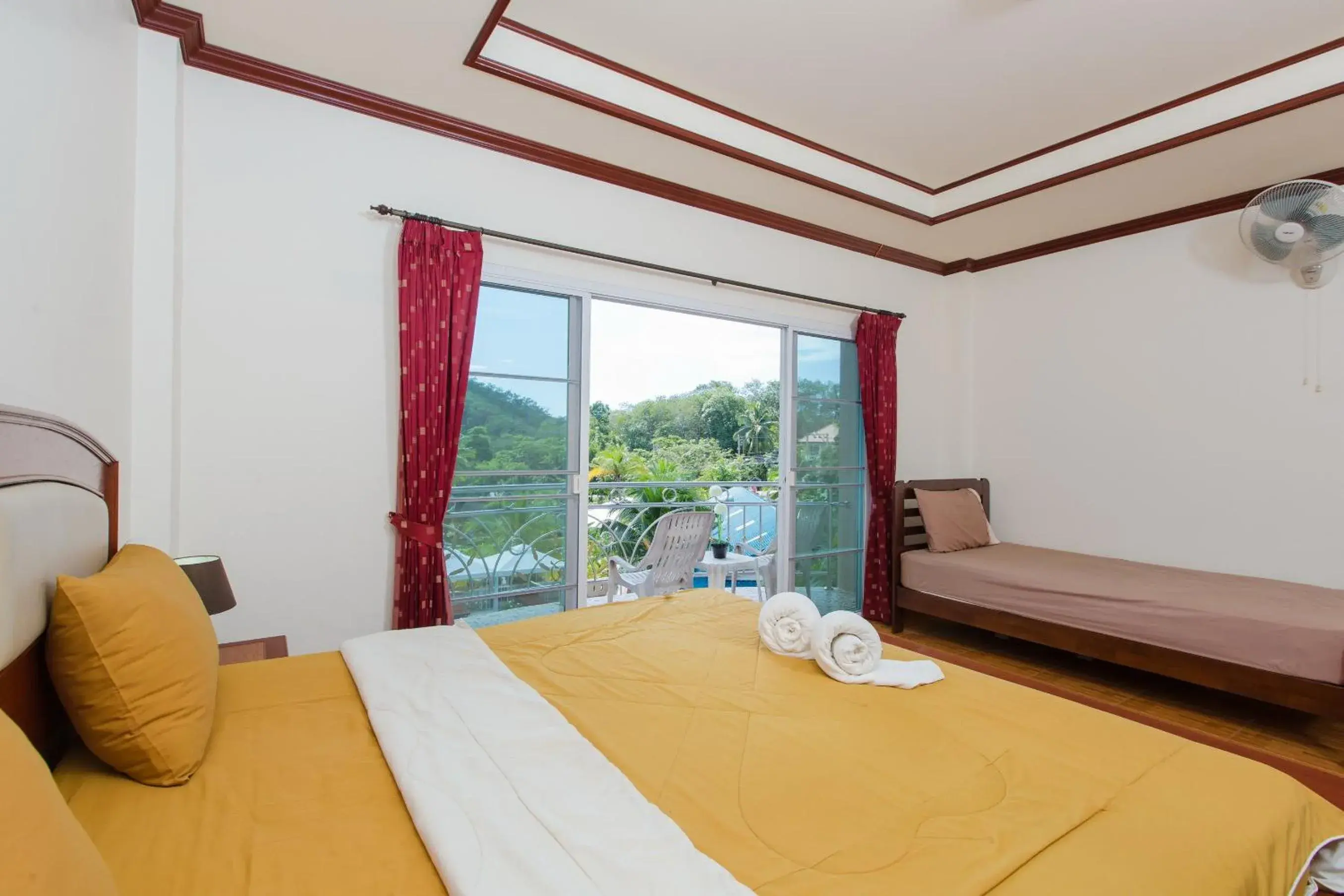 Bedroom, Bed in Patong Rai Rom Yen Resort SHA Bedroom, Bed in Patong Rai Rom Yen Resort SHA