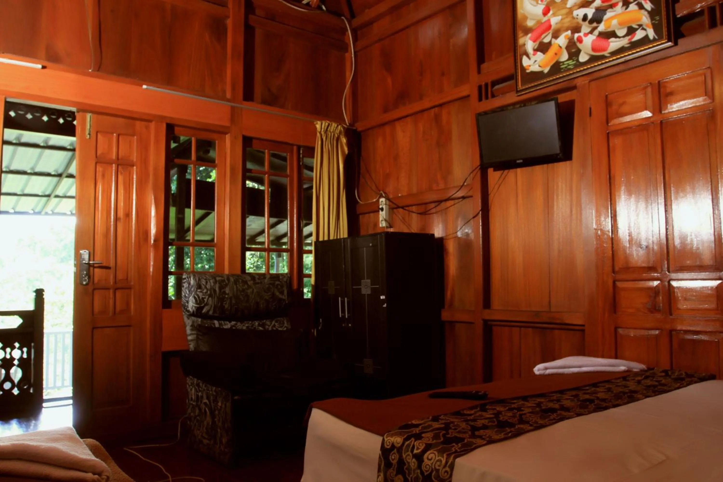 TV and multimedia, Bed in Bantal Guling Villa