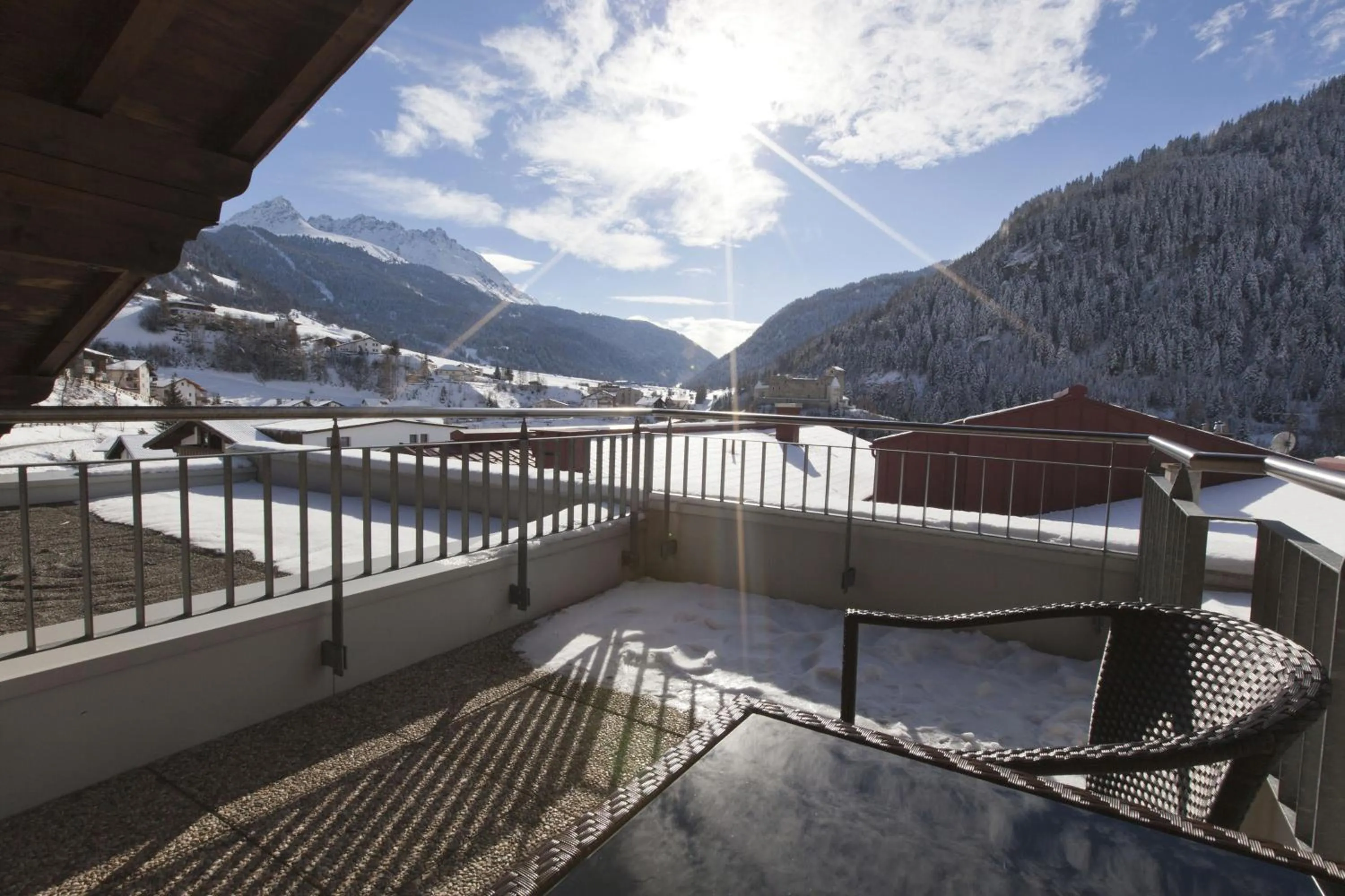 Balcony/Terrace in Alpin Art & Spa Hotel Naudererhof Superior