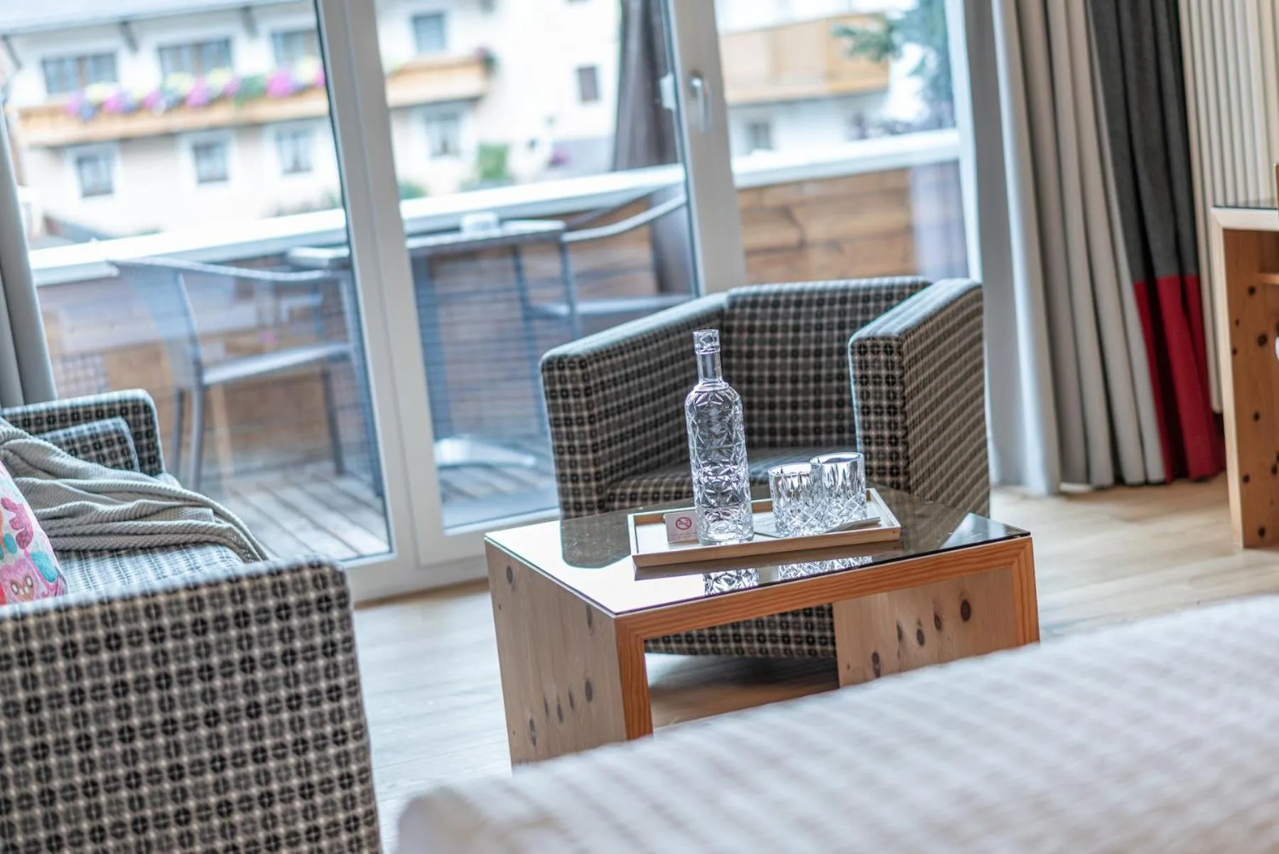 Balcony/Terrace in Alpin Art & Spa Hotel Naudererhof Superior