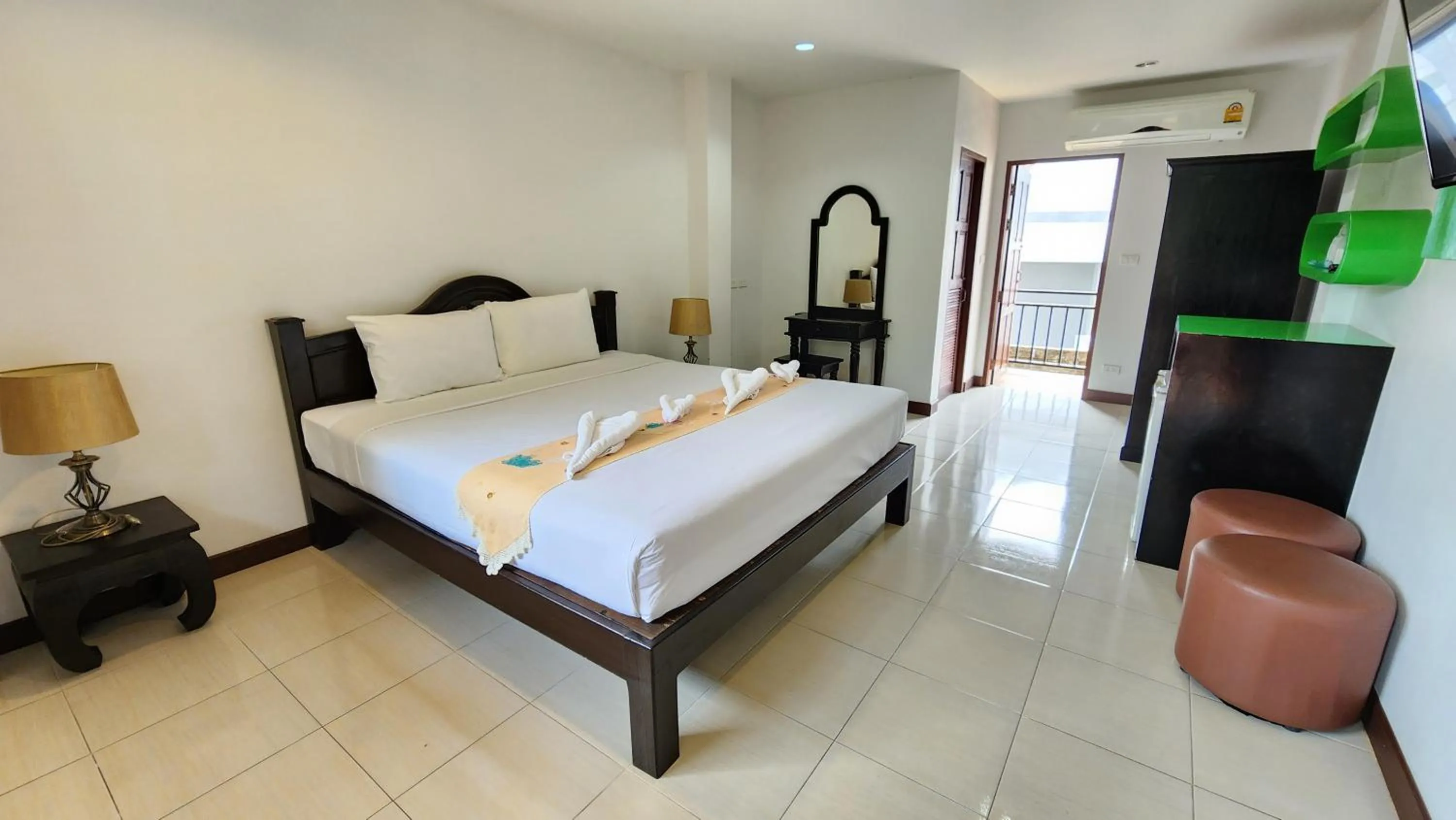 Bed in Panupong Hotel