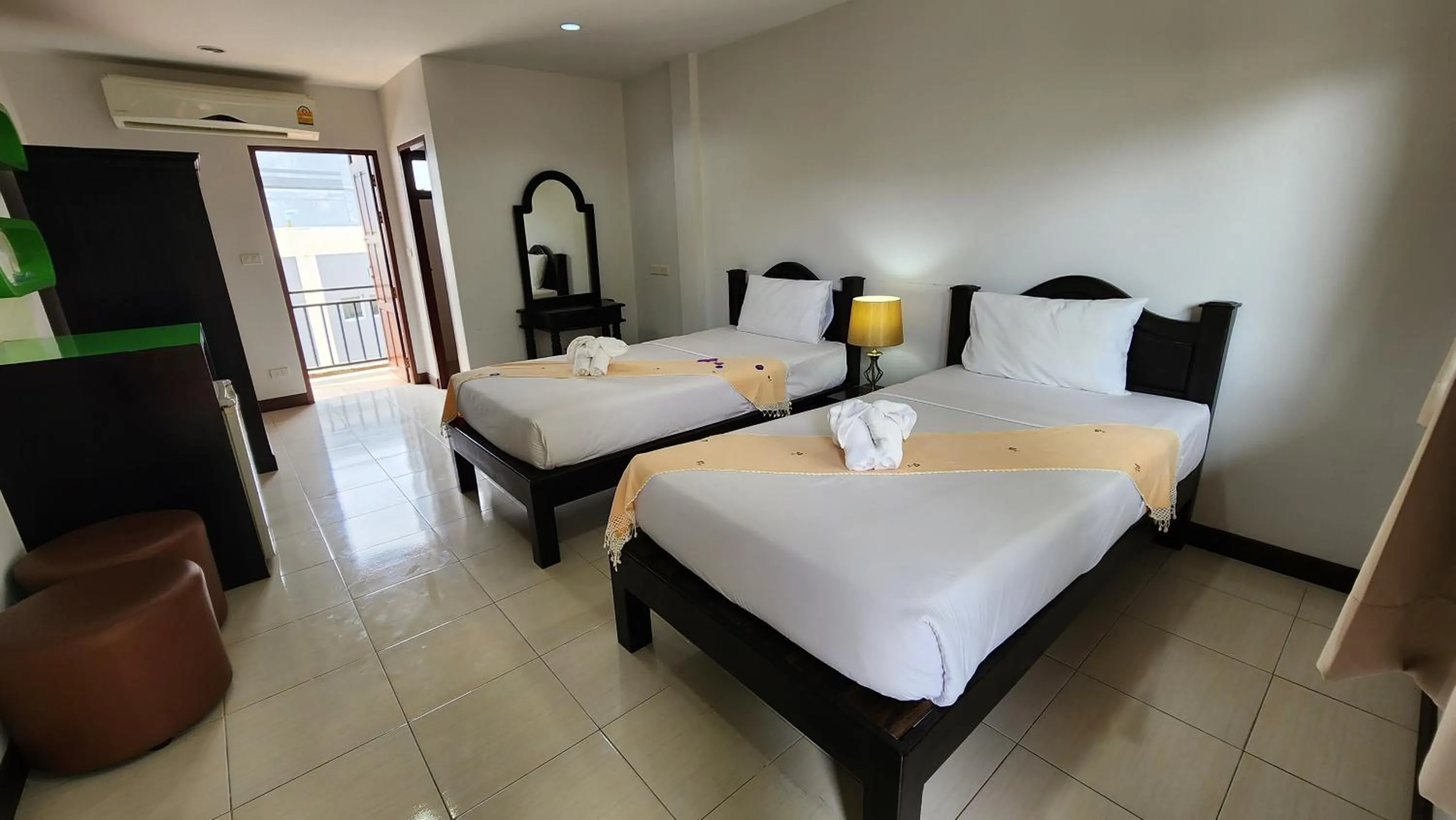 Bed in Panupong Hotel