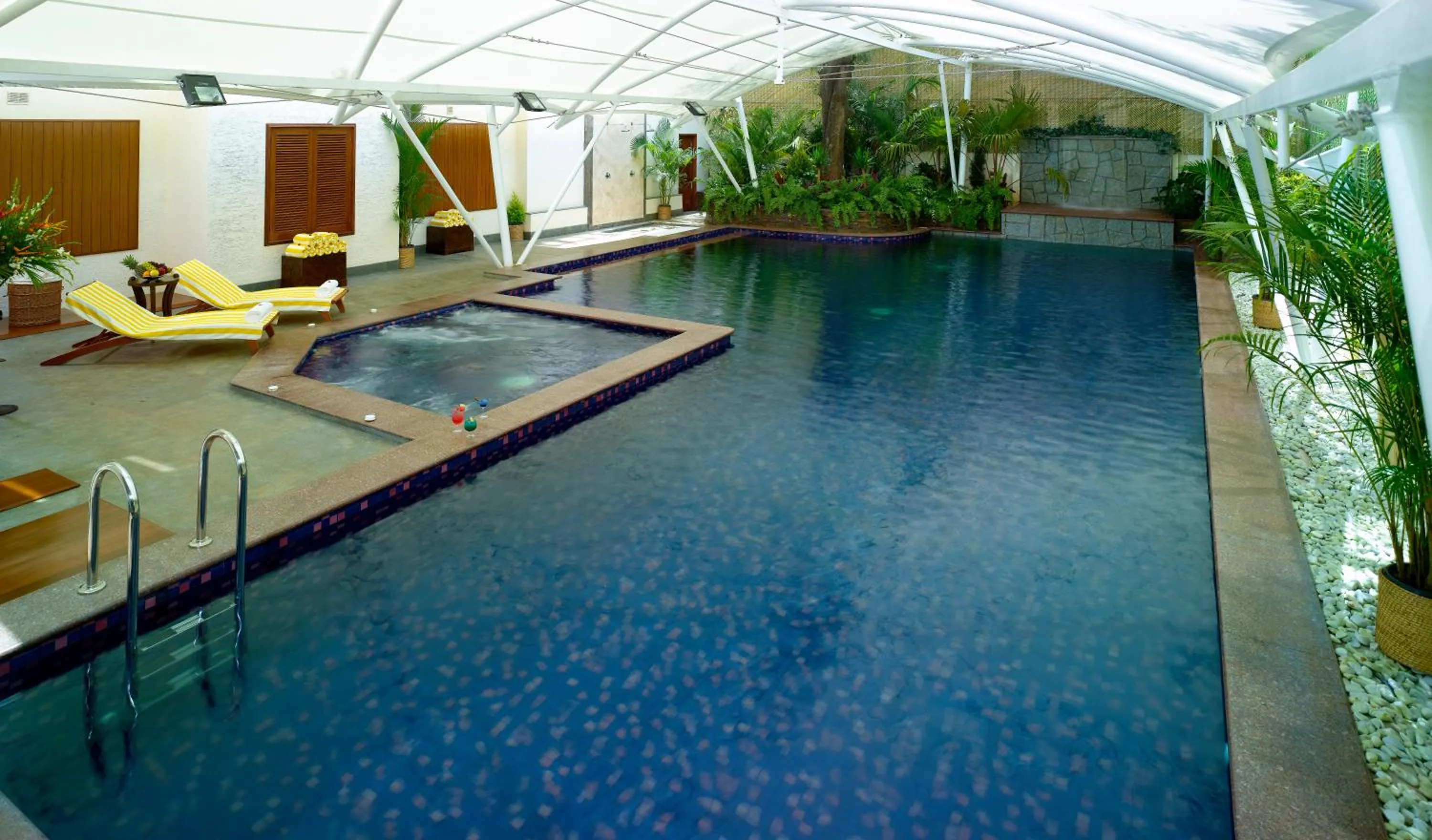 Swimming pool in The Paul Bangalore