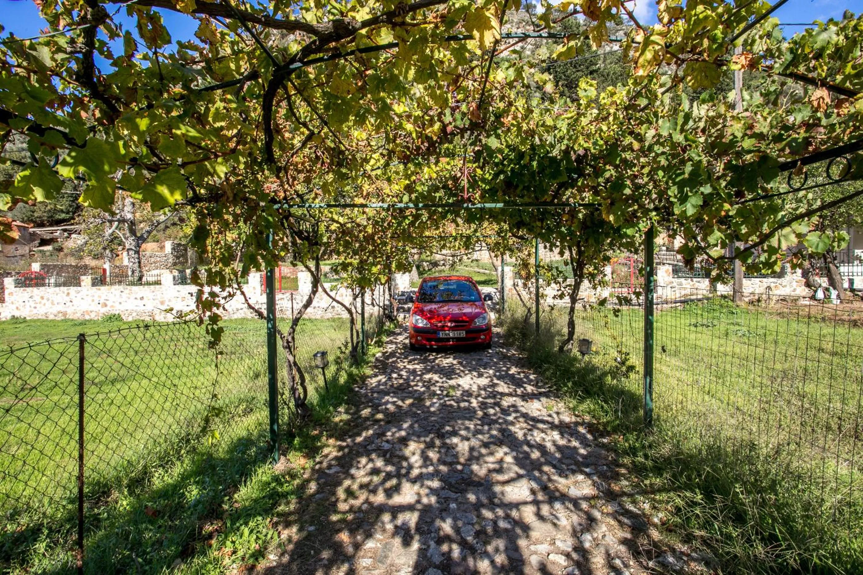 Natural landscape in Ifigenia Theriso Village