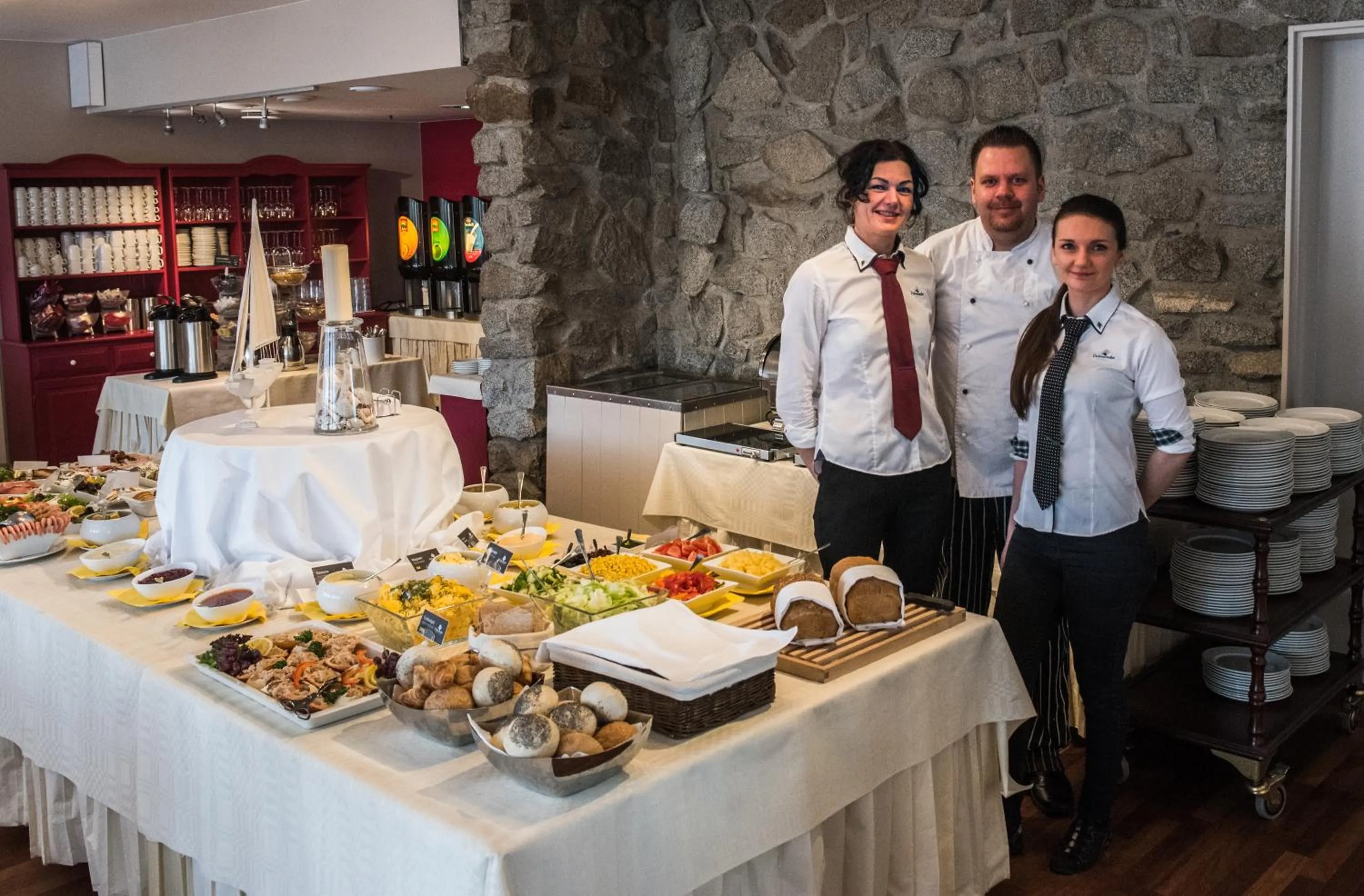 Staff in Dolmsundet Hotell Hitra