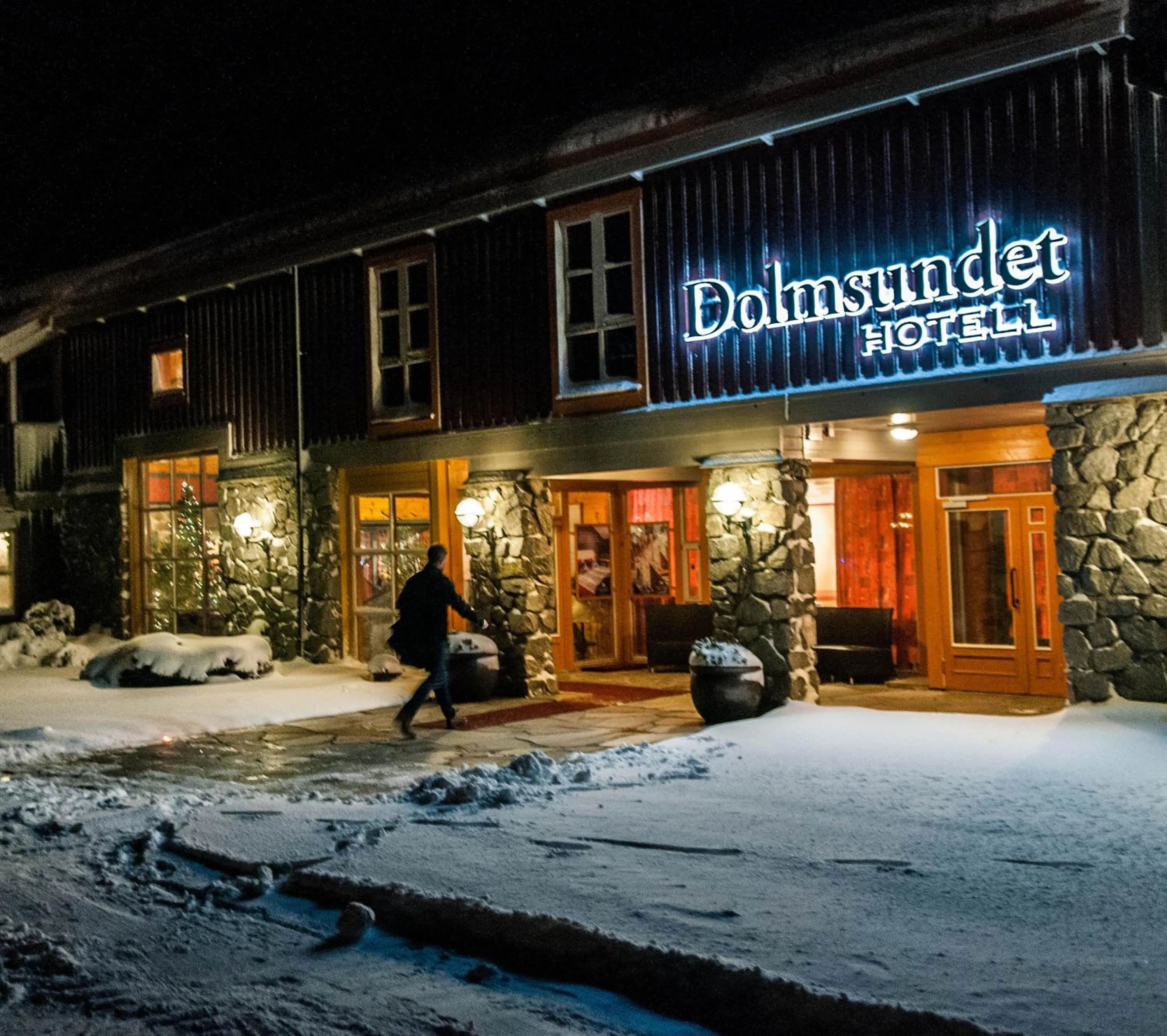 Property building in Dolmsundet Hotell Hitra