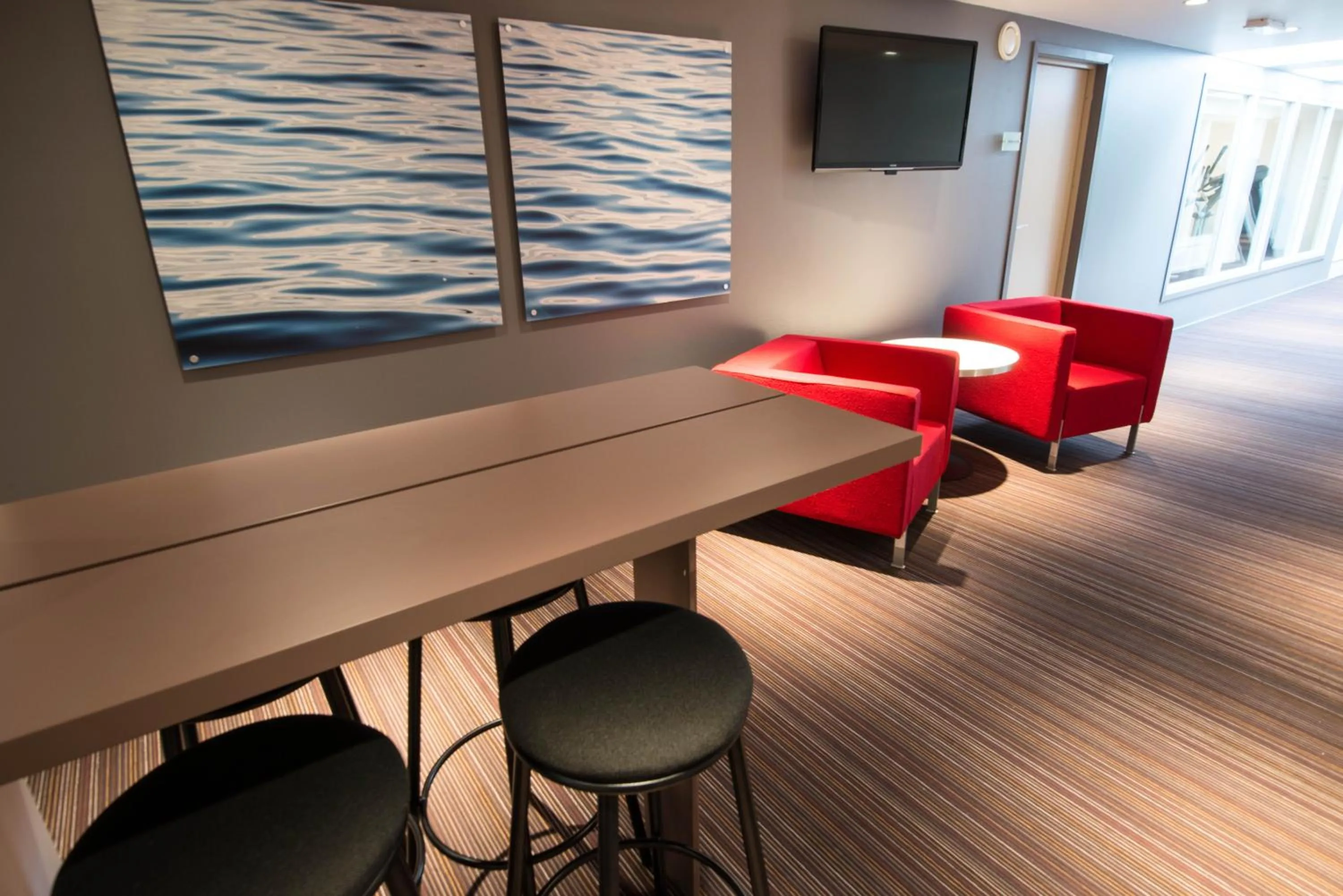 Lobby or reception in Dolmsundet Hotell Hitra