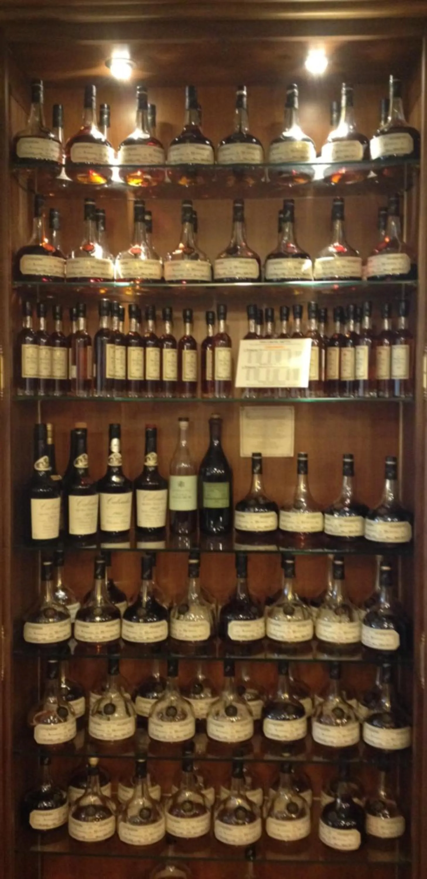 Alcoholic drinks in Hotel Restaurant La Martiniere