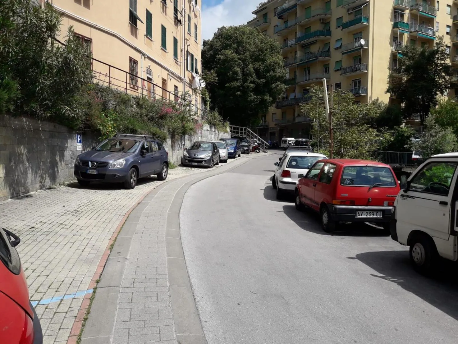 Street view in b&bEuropa
