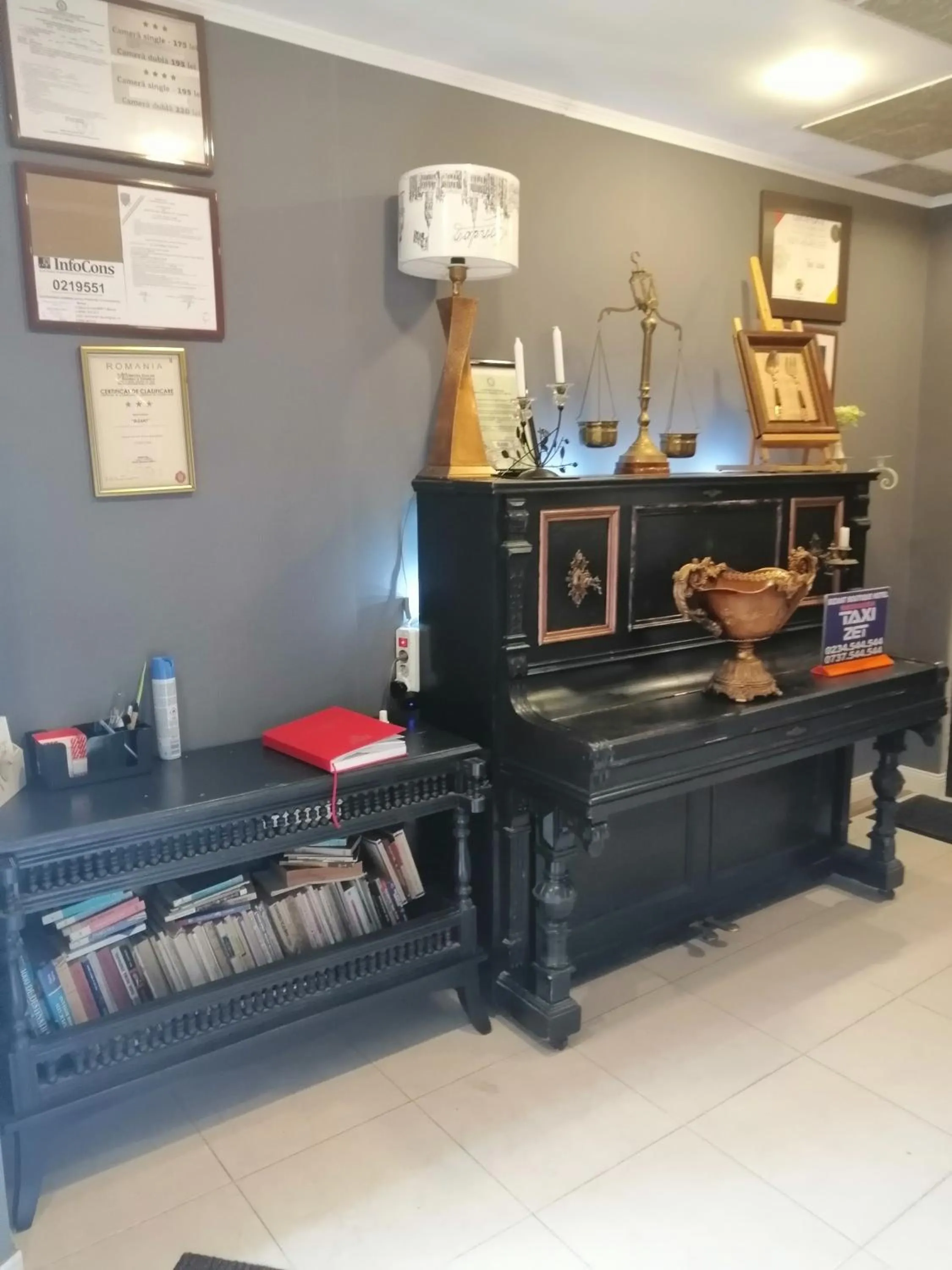 Lobby or reception in Bizant Boutique