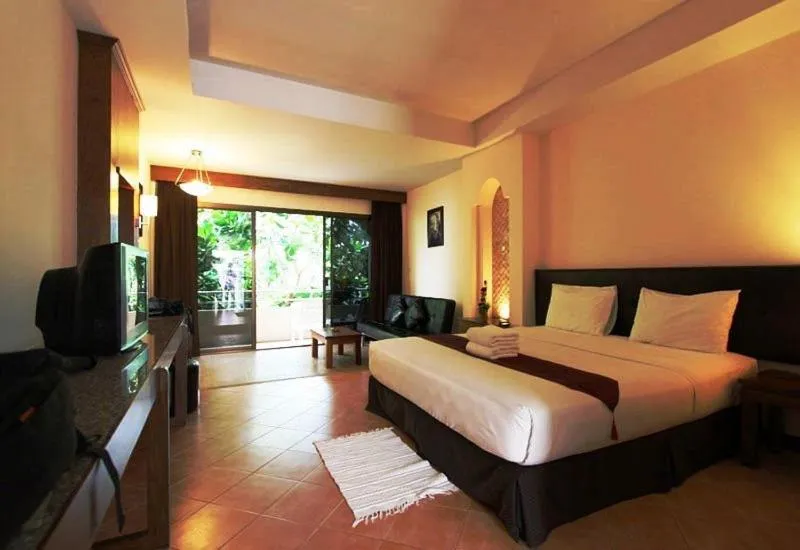 Bed in Baan Pron Phateep