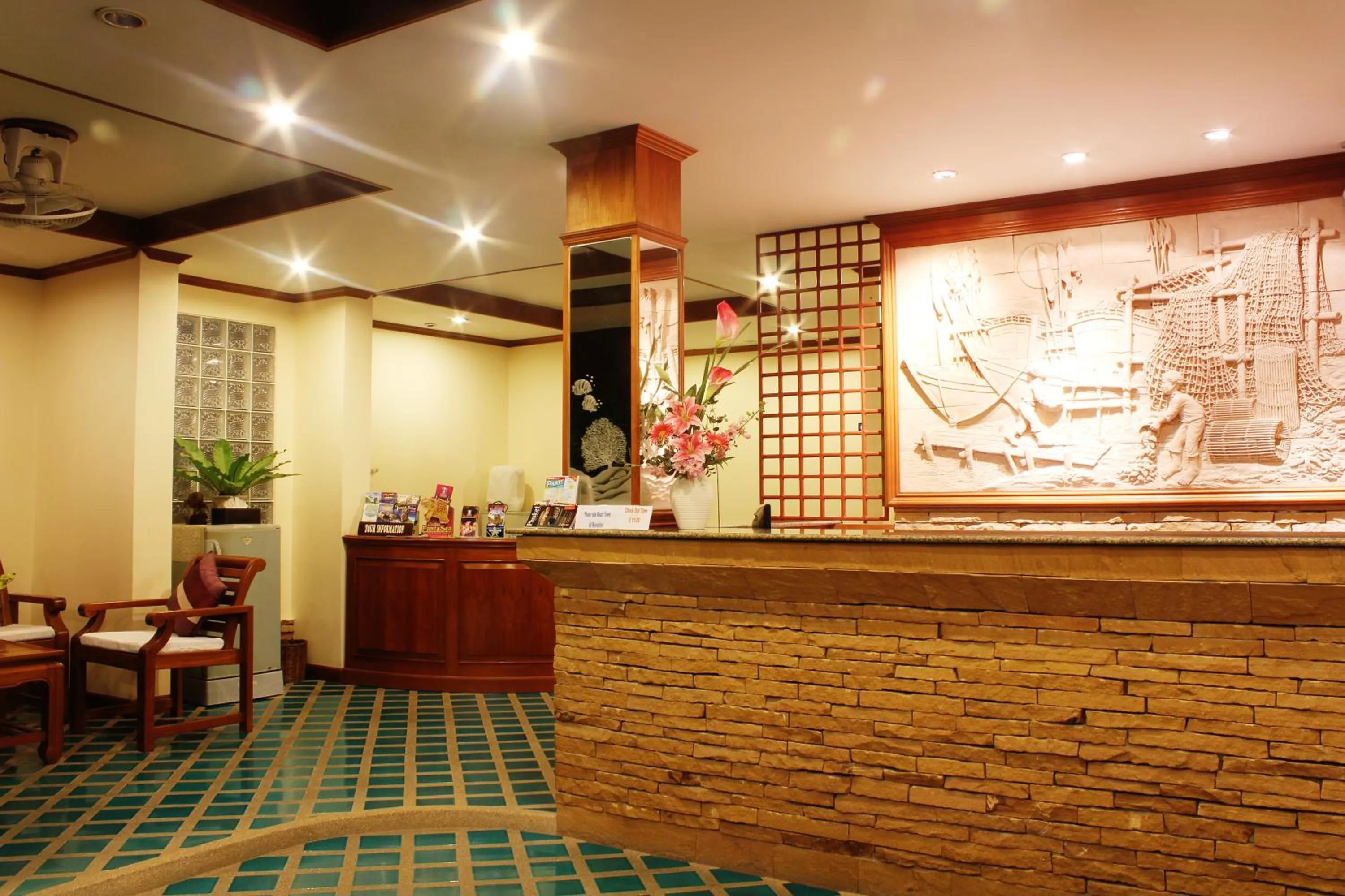 Lobby or reception in Baan Pron Phateep