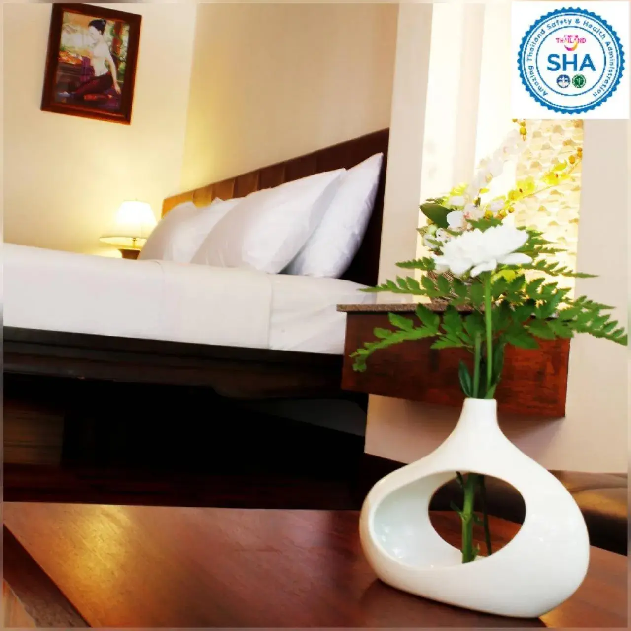 View (from property/room), Bed in Baan Pron Phateep View (from property/room), Bed in Baan Pron Phateep