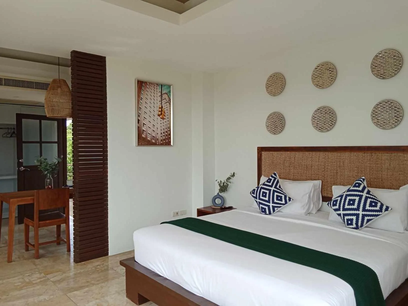 Bedroom, Bed in Baan Khao Hua Jook