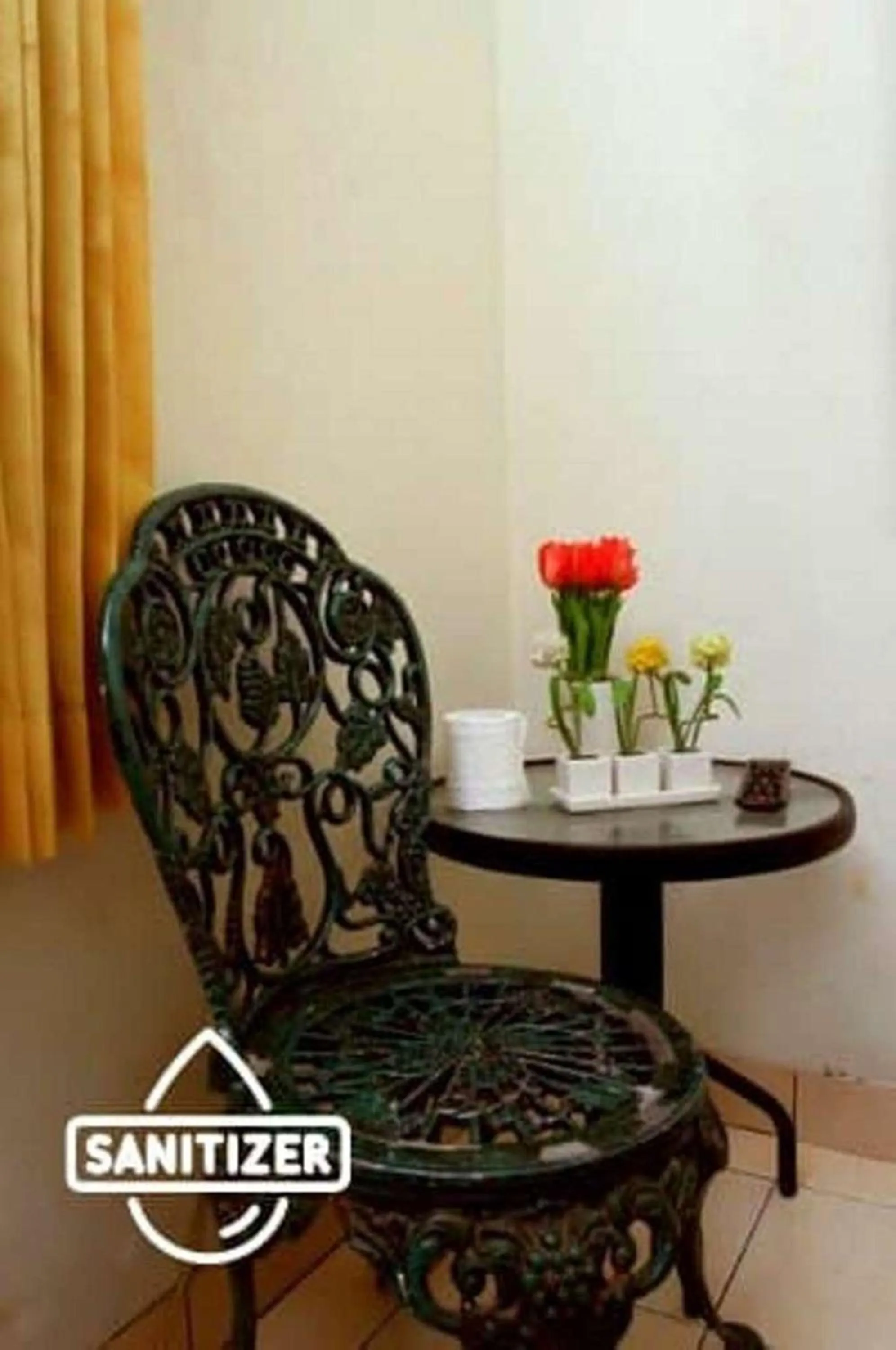 Seating area in Unique Guesthouse